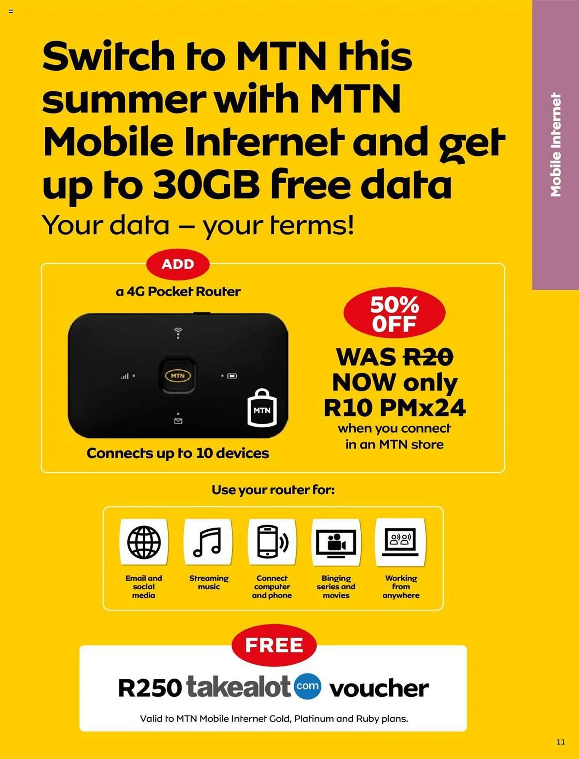 MTN catalogue from 7 October to 6 November 2024 - Catalogue Page 12