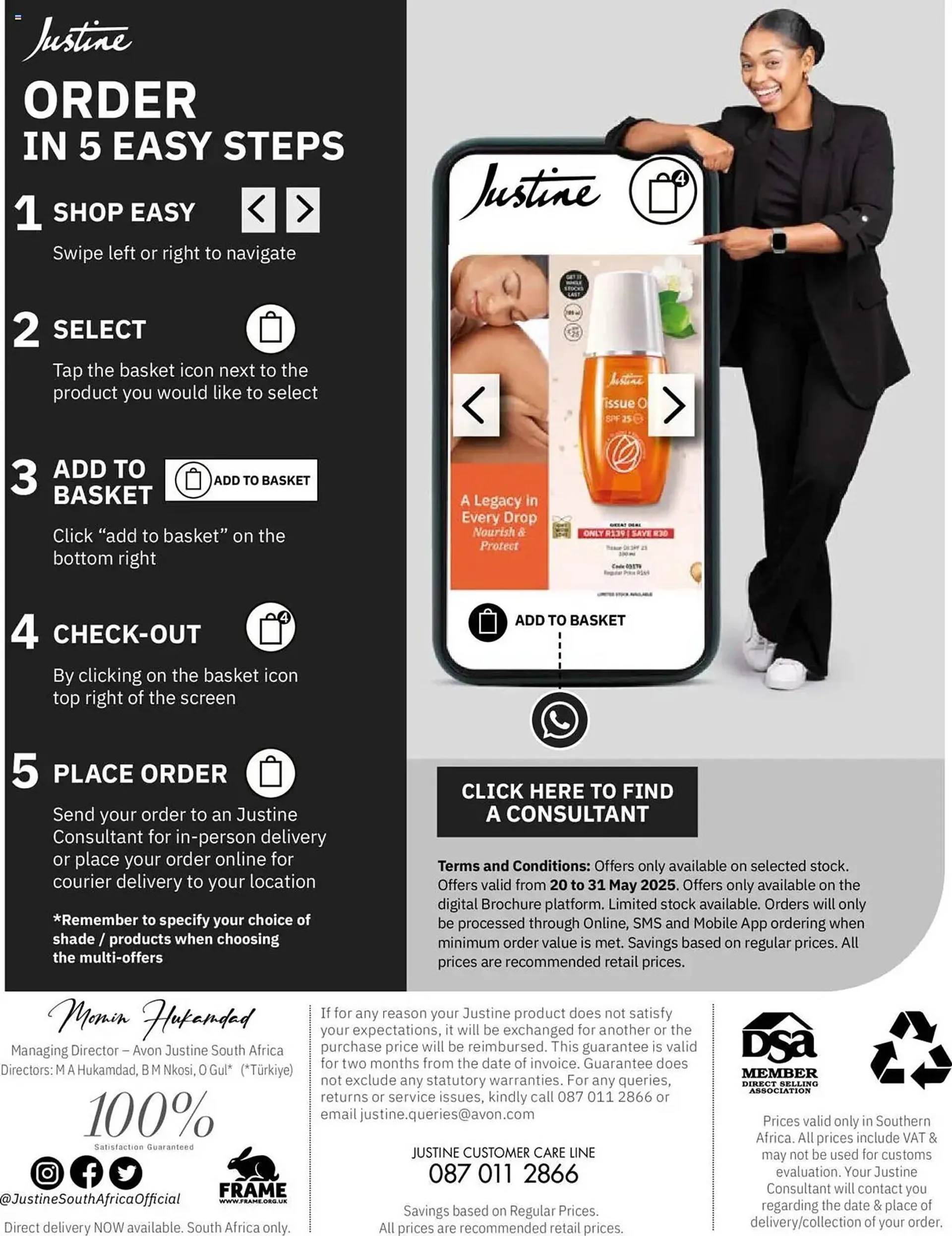 Justine catalogue from 20 May to 31 May 2025 - Catalogue Page 1