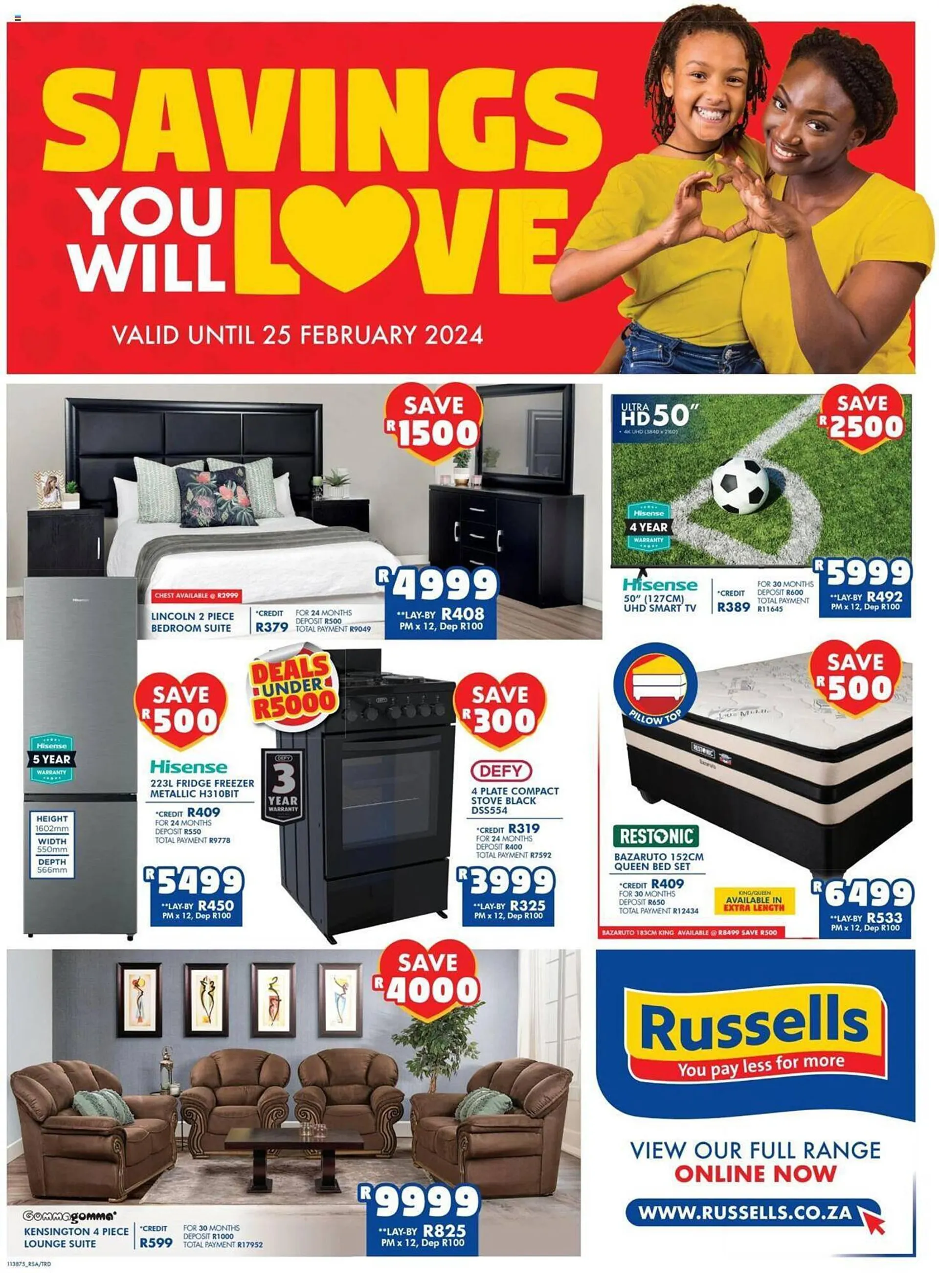 Russells catalogue - 12 February 25 February 2024 - Page 1