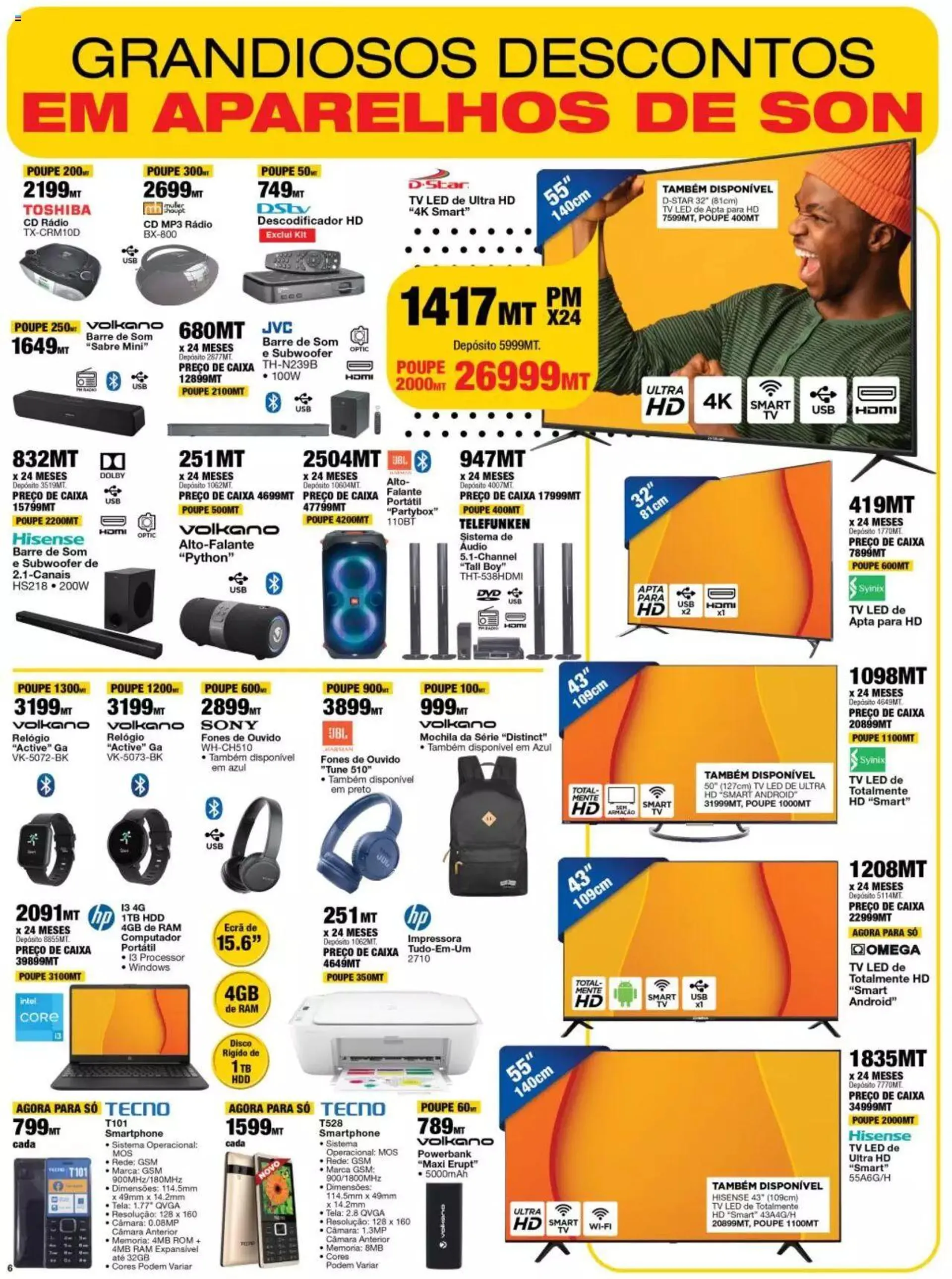 OK Furniture - Eswatini Specials from 18 September to 8 October 2023 - Catalogue Page 6