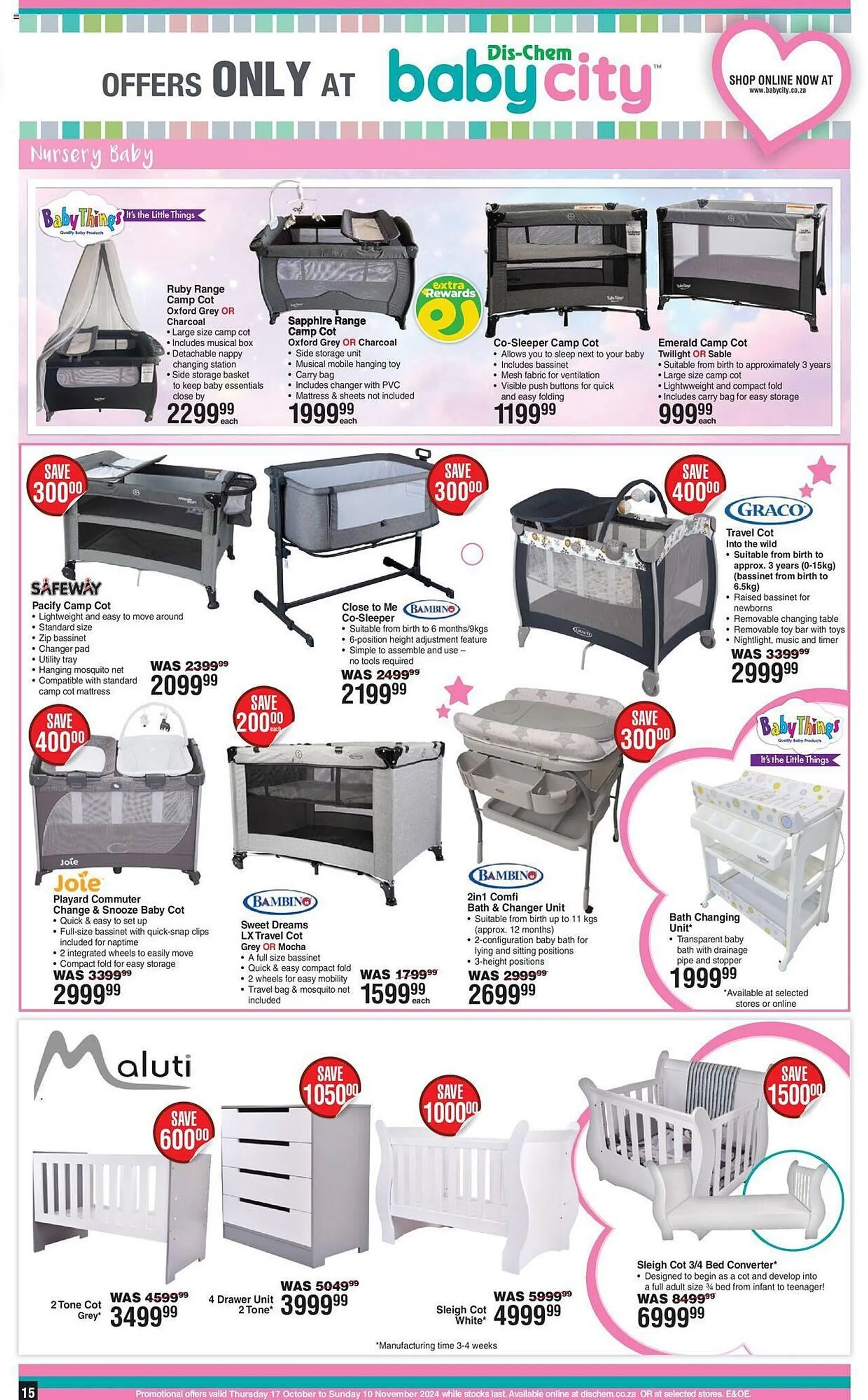 Baby City catalogue from 17 October to 10 November 2024 - Catalogue Page 15