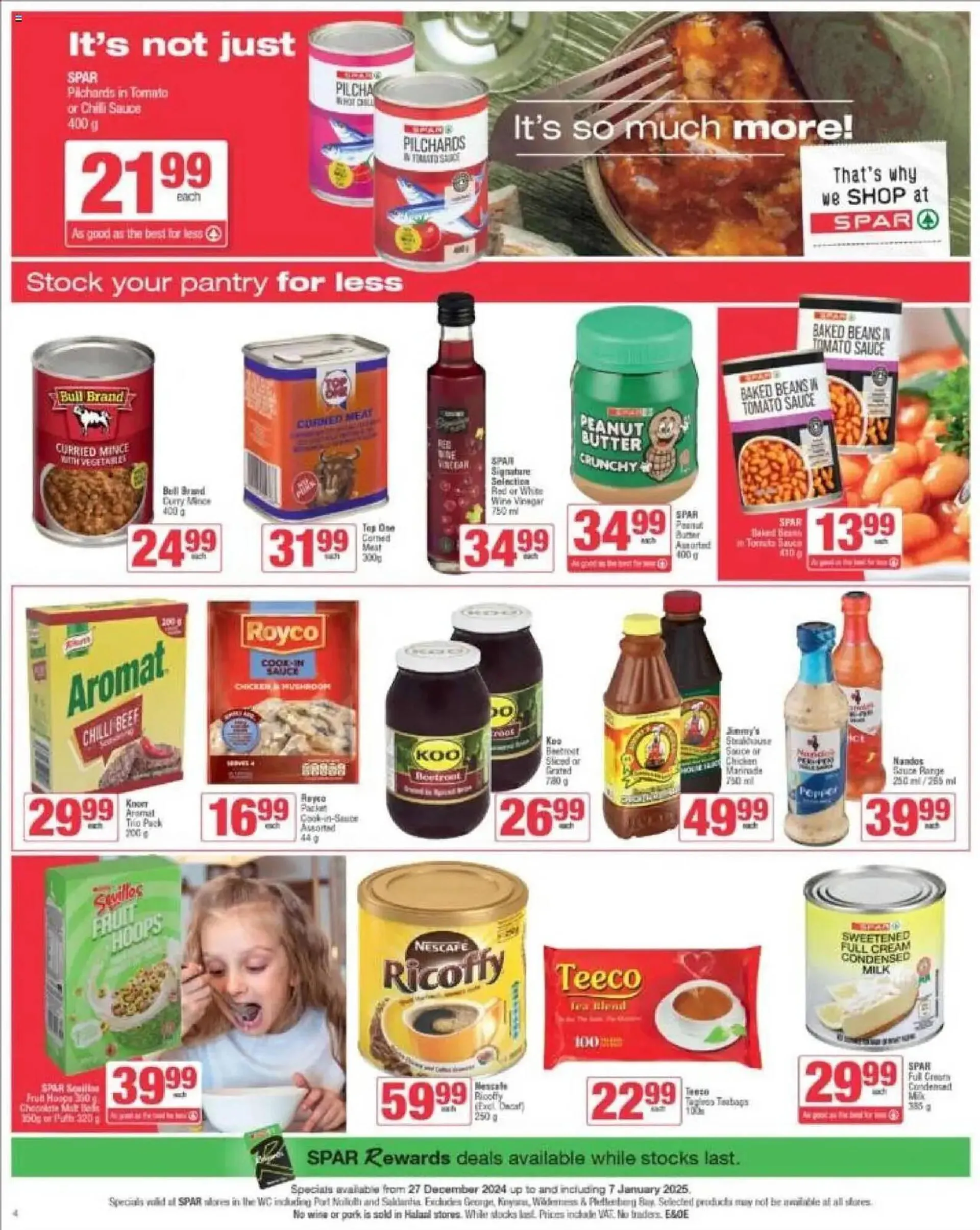 Spar catalogue from 27 December to 23 February 2025 - Catalogue Page 4