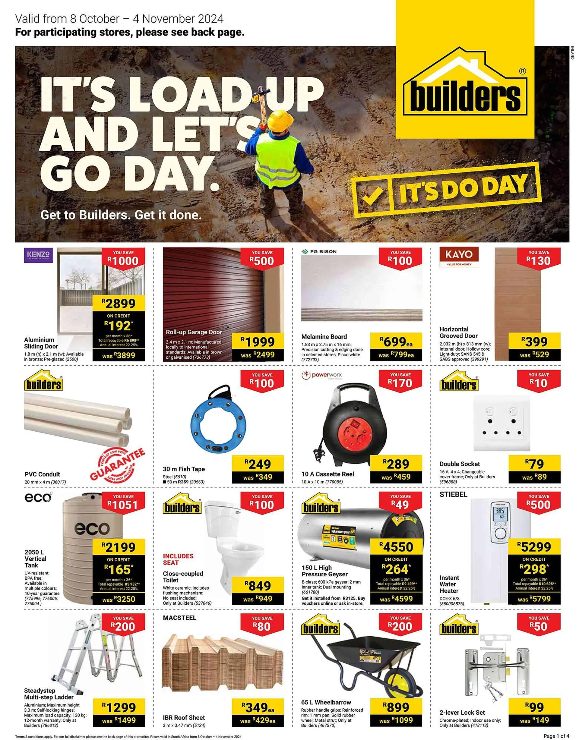 Builders Warehouse catalogue - 1