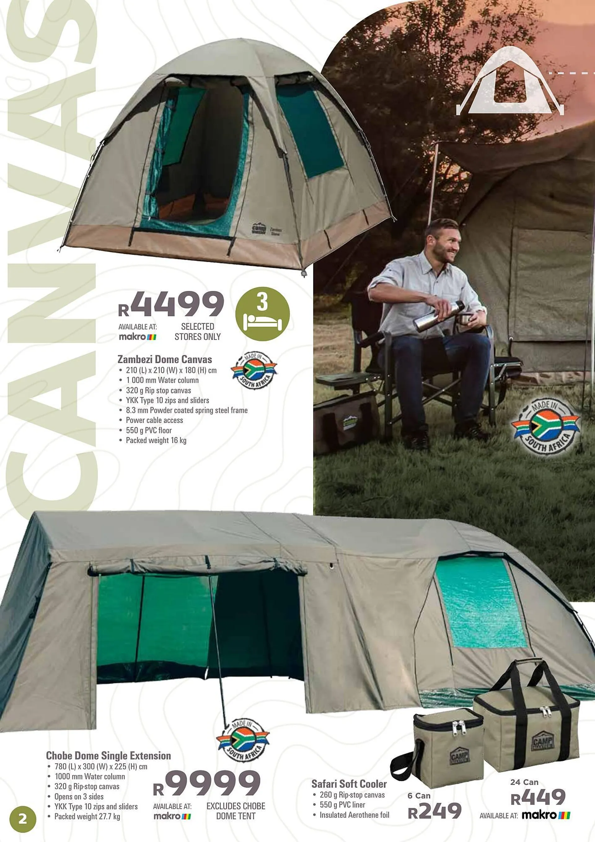 Camp Master catalogue - 2