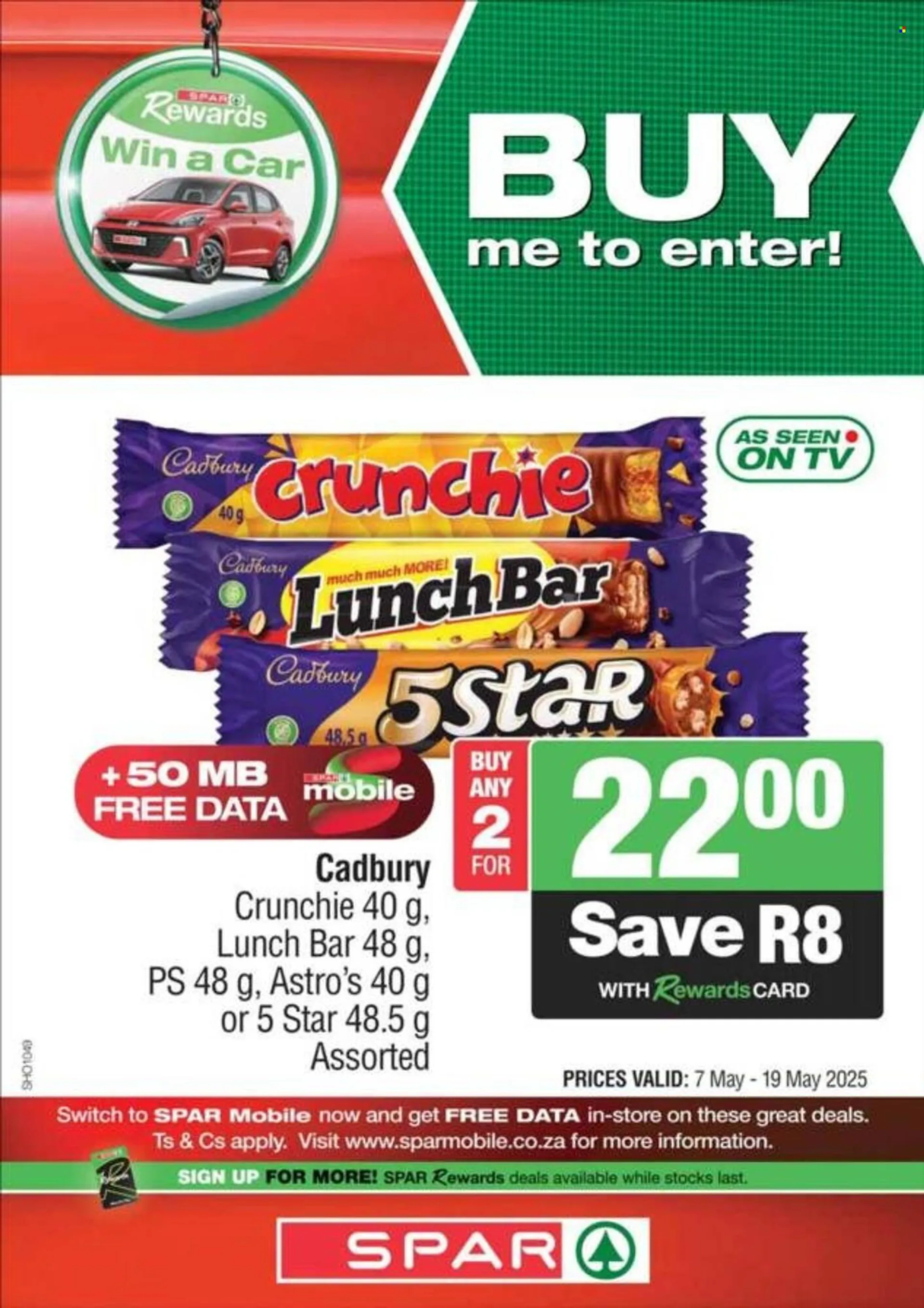 Spar catalogue from 7 May to 19 May 2025 - Catalogue Page 1