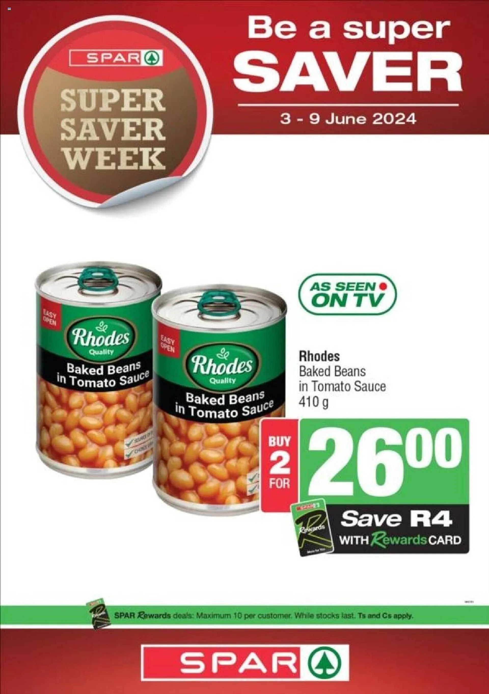 Spar catalogue from 3 June to 9 June 2024 - Catalogue Page 1