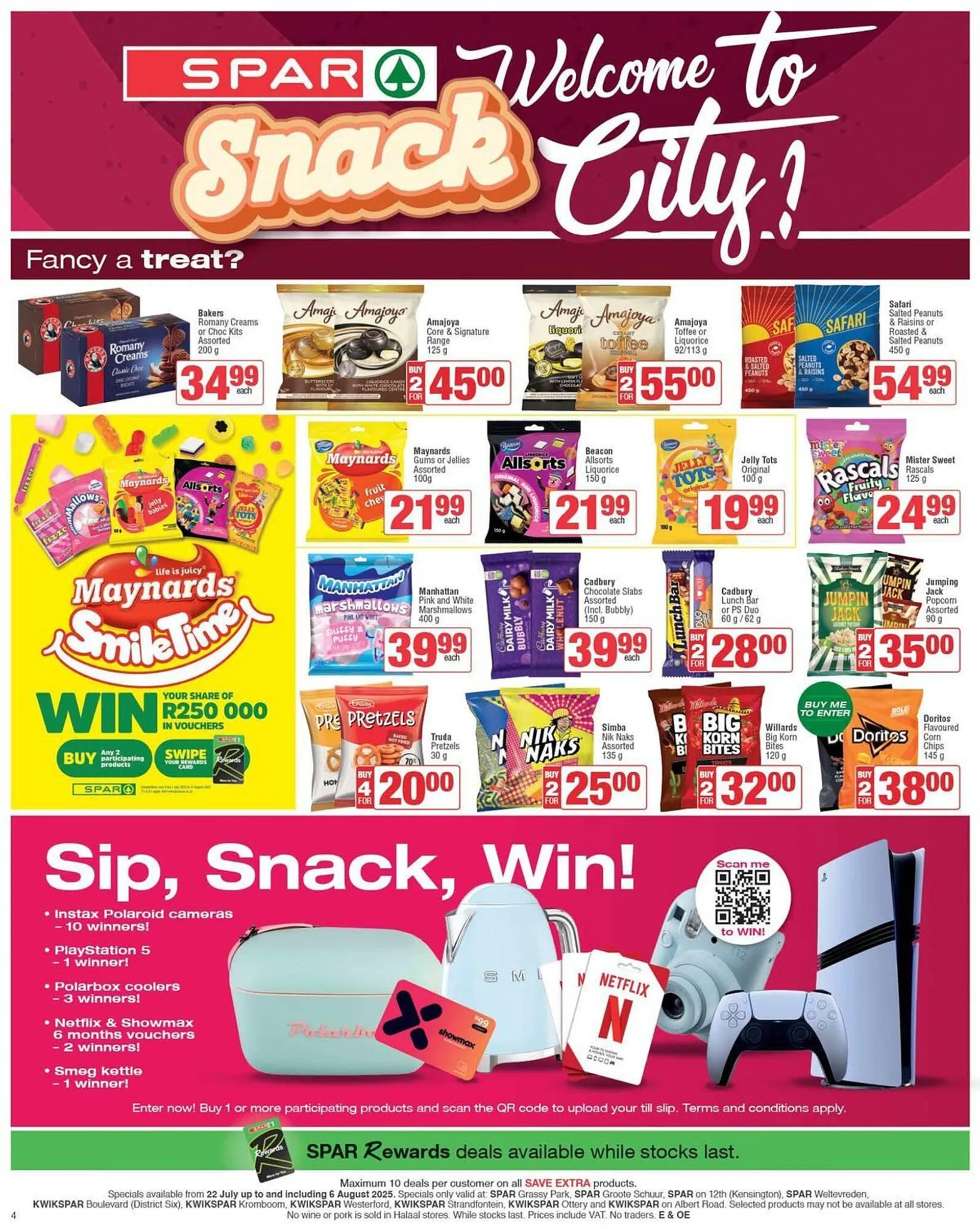 KwikSpar catalogue from 24 July to 6 August 2025 - Catalogue Page 1