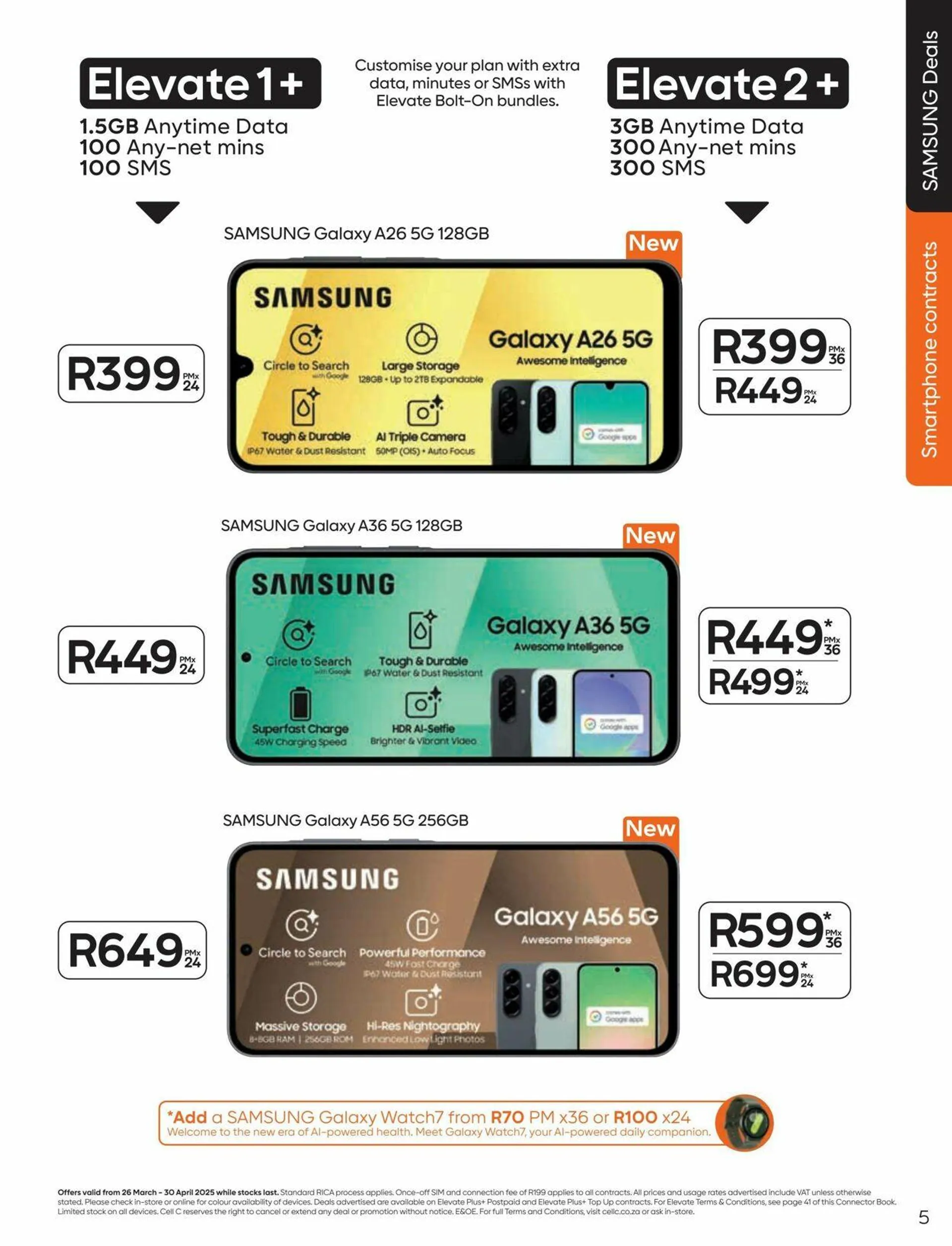 Cell C Current catalogue from 27 March to 10 April 2025 - Catalogue Page 5
