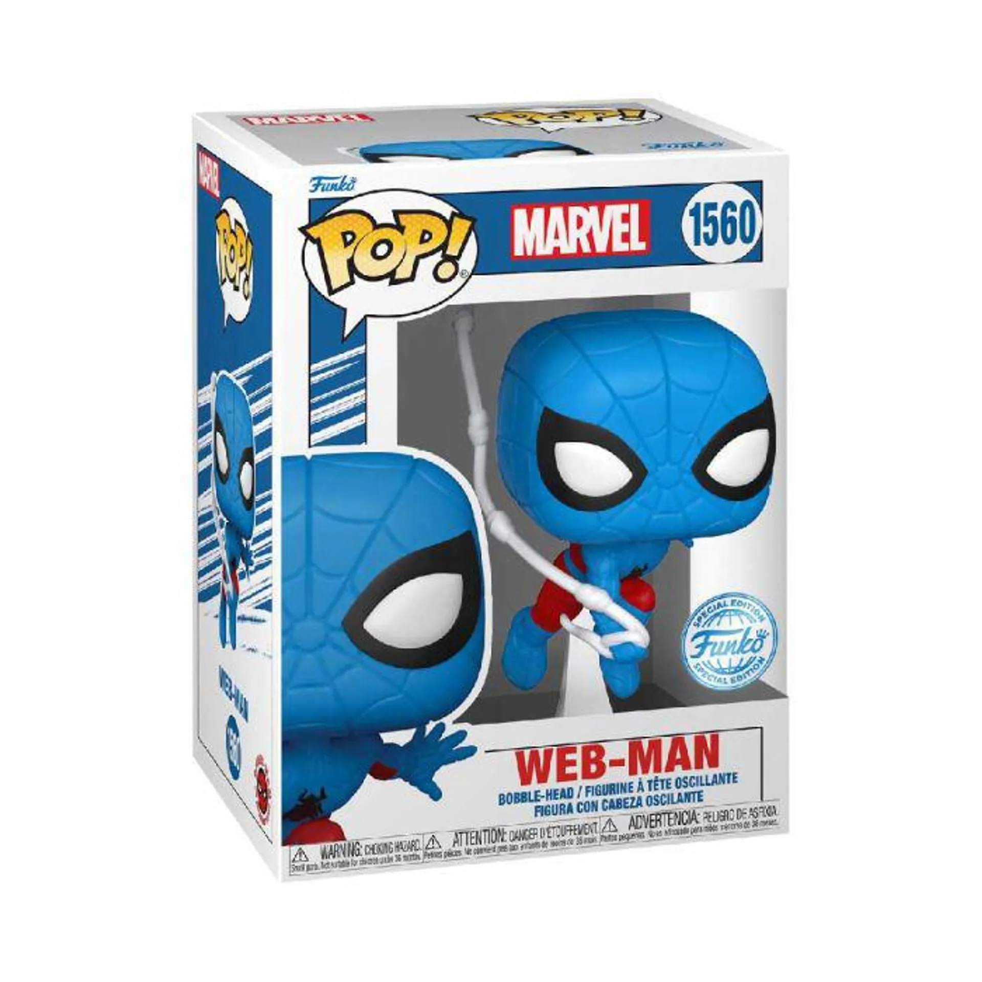 Funko Pop Marvel Web-Man with Webbing Special Edition