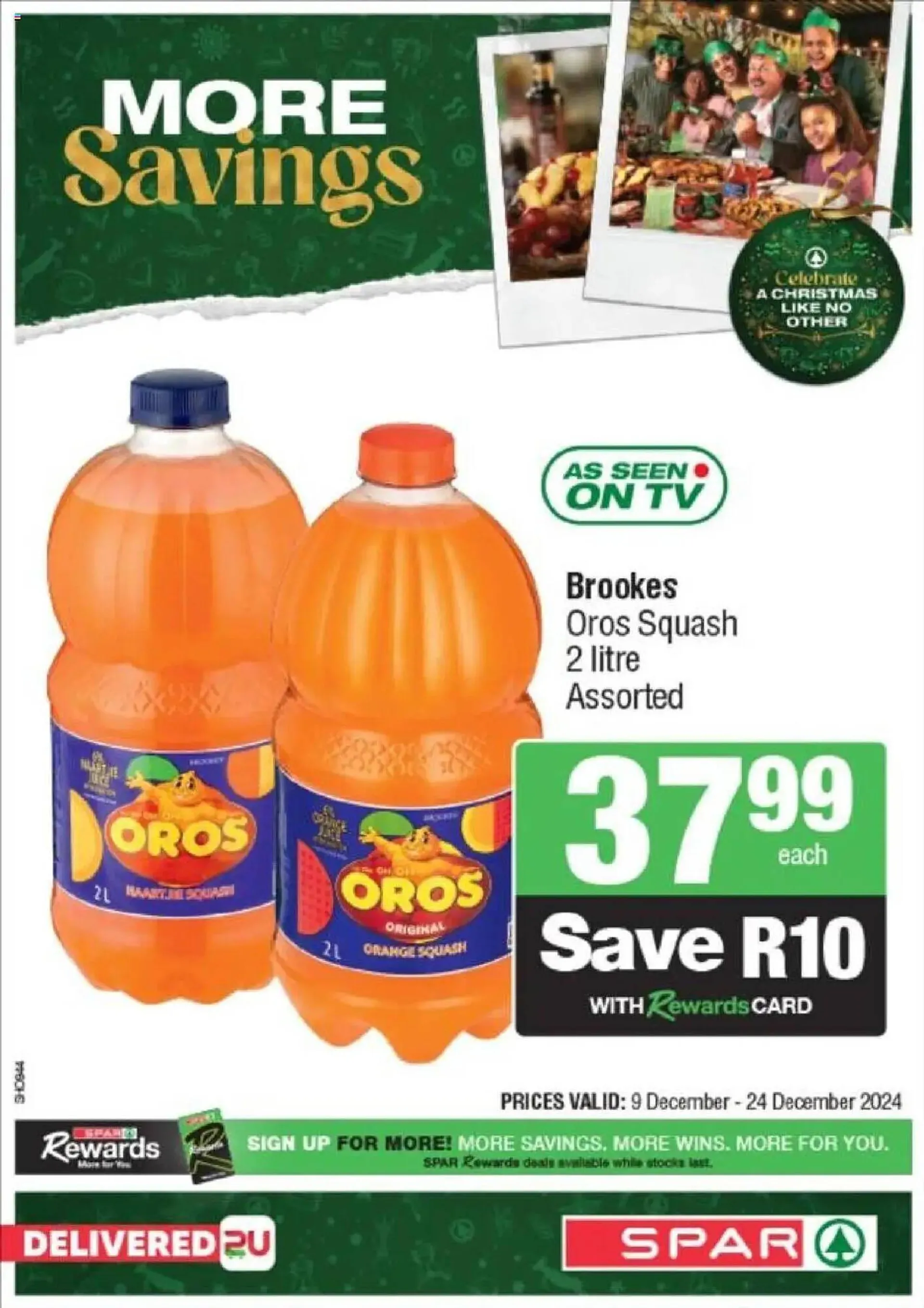 KwikSpar catalogue from 9 December to 24 December 2024 - Catalogue Page 16