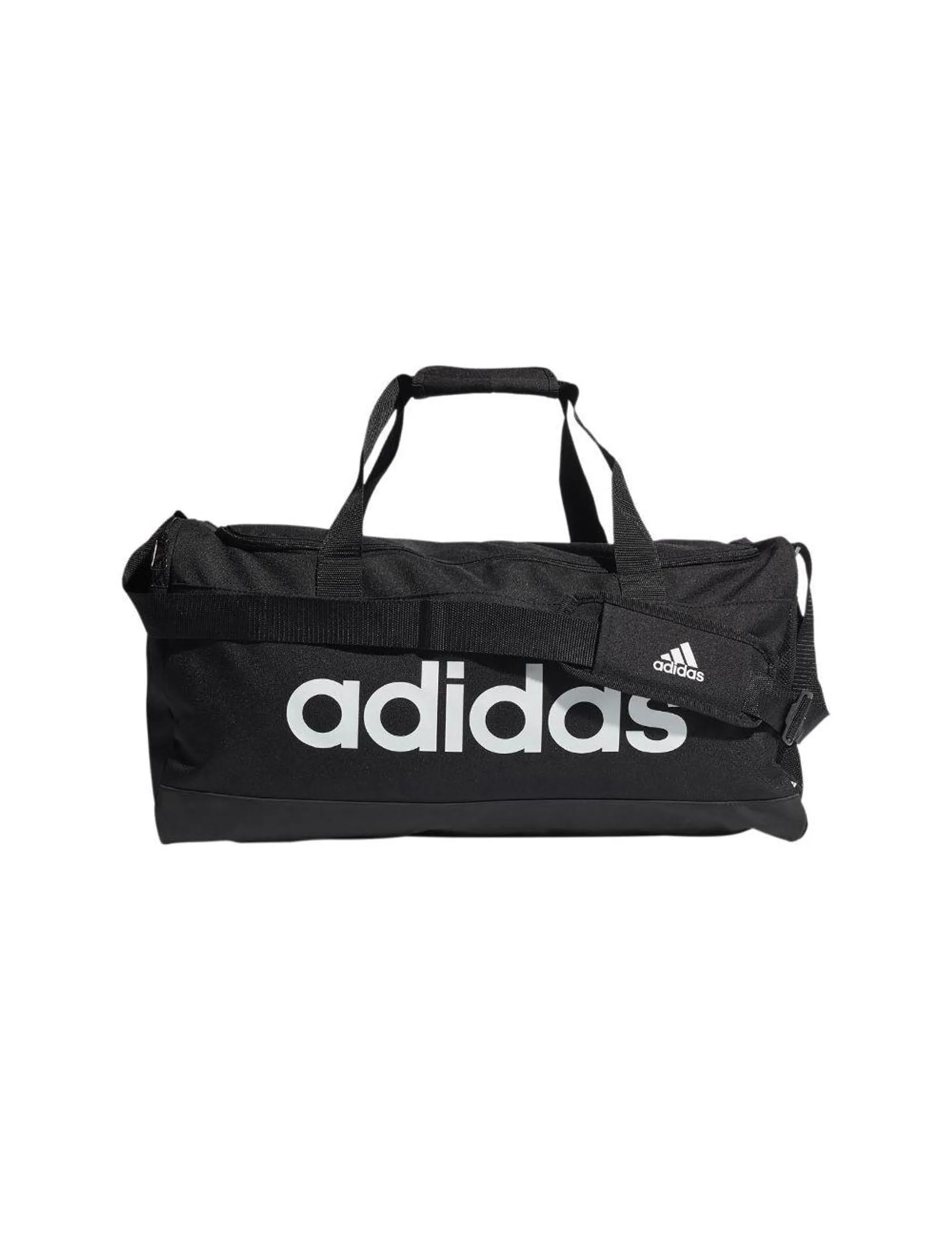 adidas Performance Essentials Logo Duffel Bag Black White