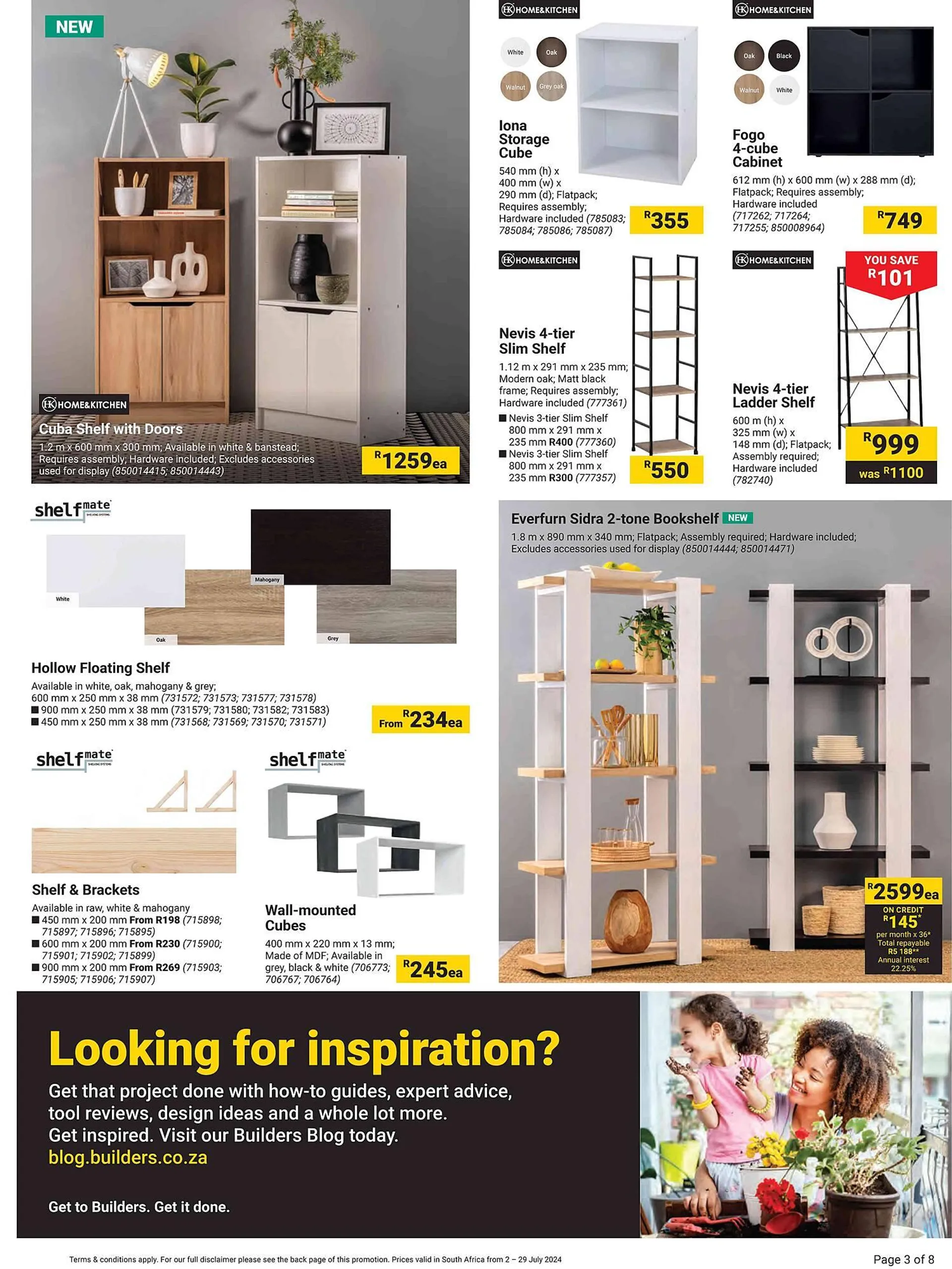 Builders Warehouse catalogue from 2 July to 29 July 2024 - Catalogue Page 3