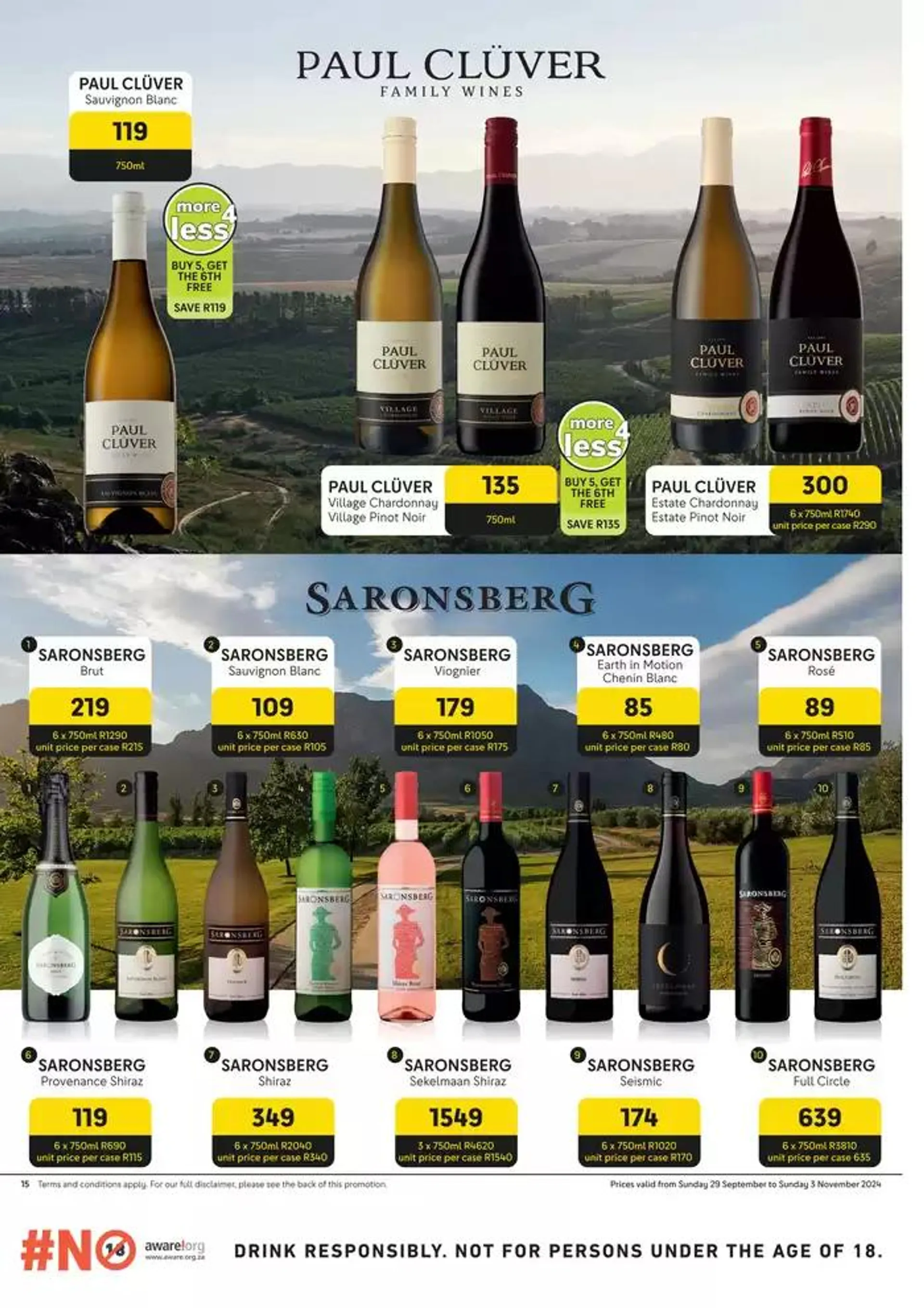 Makro Liquor : Wine from 30 September to 3 November 2024 - Catalogue Page 15