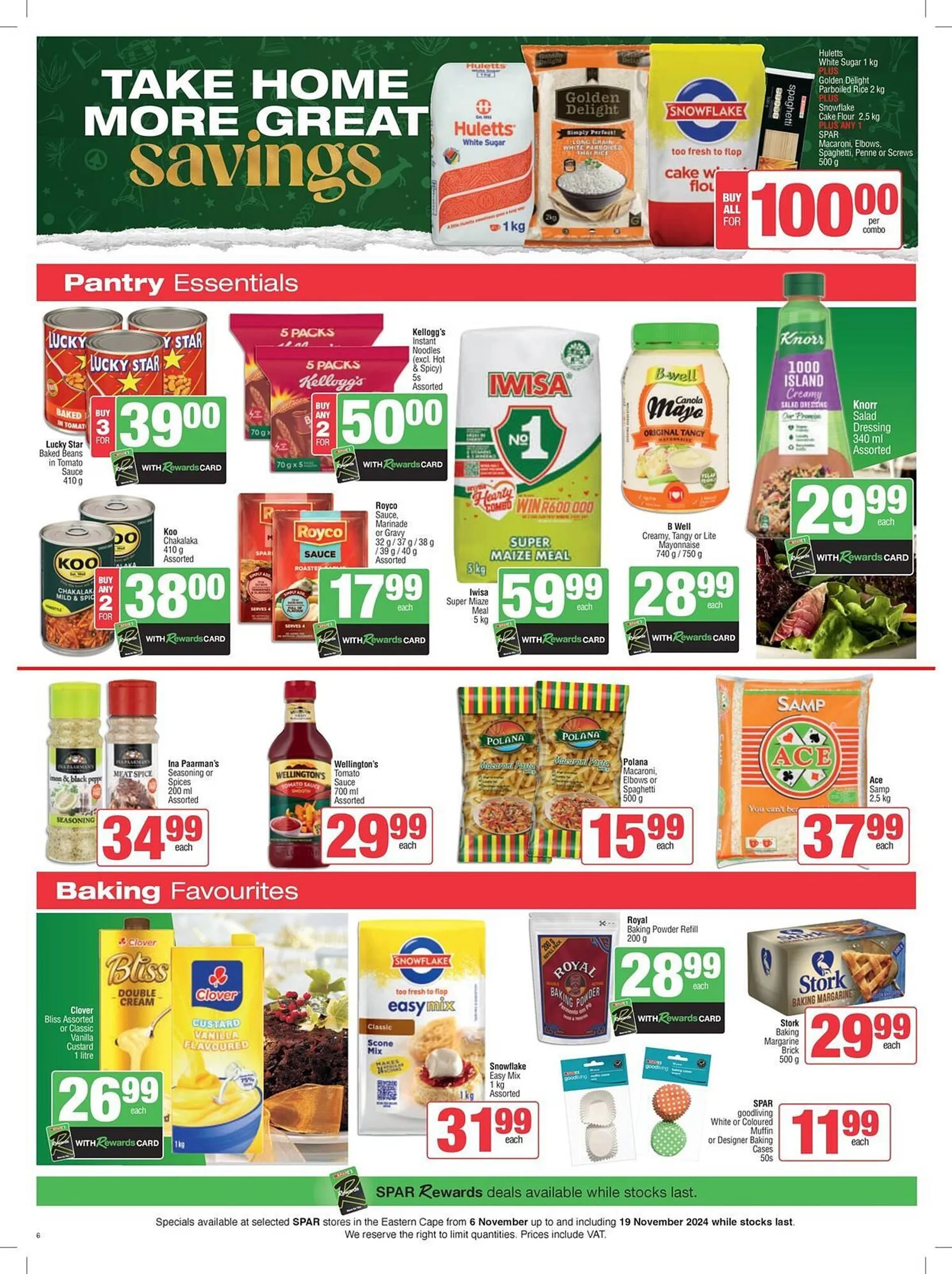 Spar catalogue from 6 November to 19 November 2024 - Catalogue Page 6