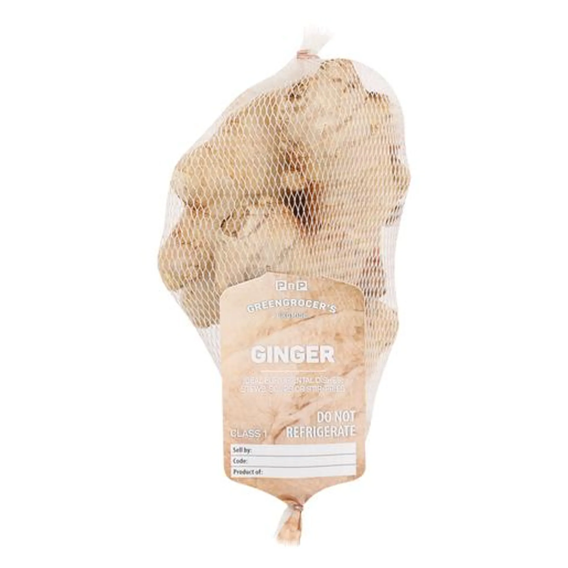 PnP Ginger in Netting