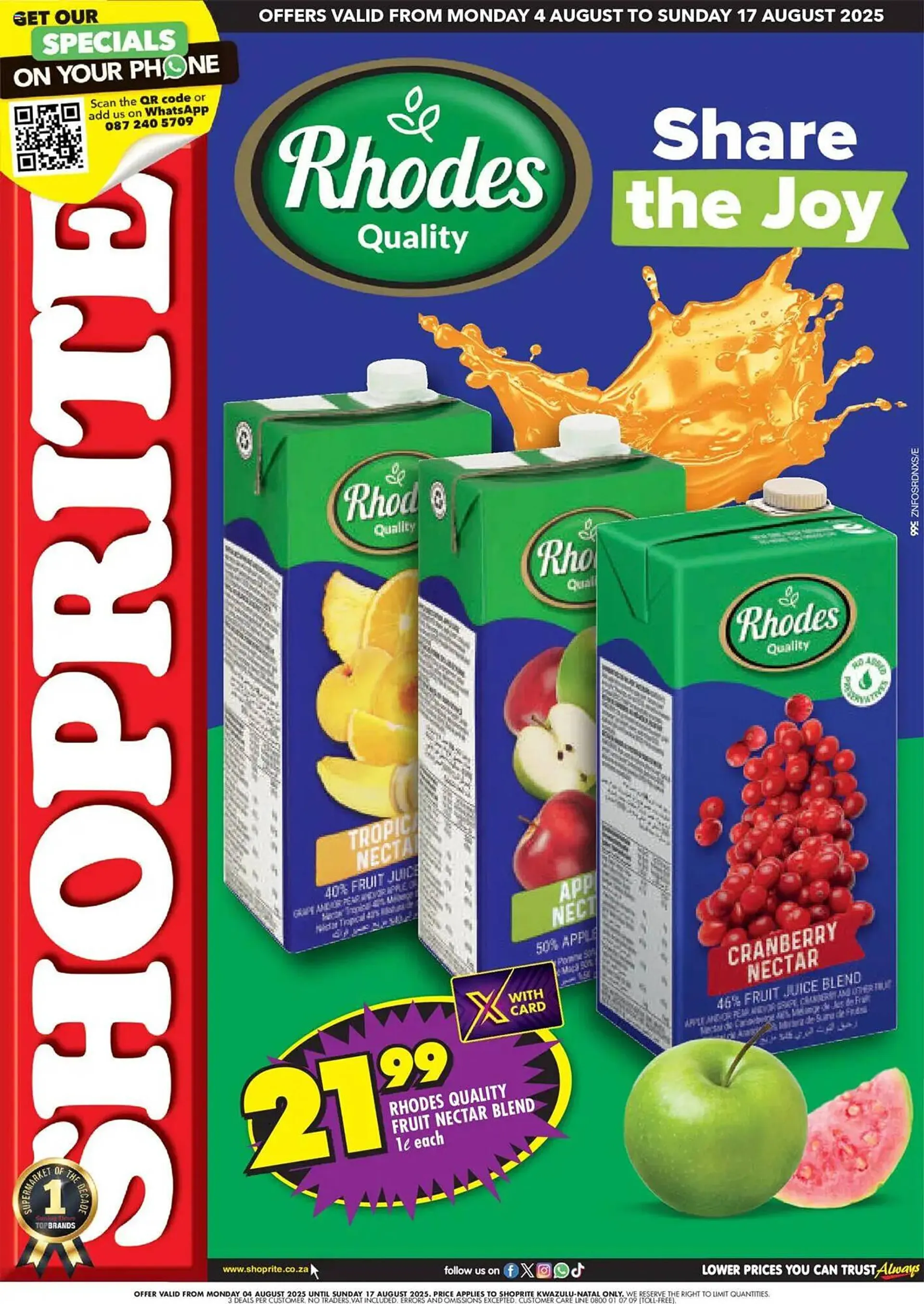 Shoprite catalogue - 1