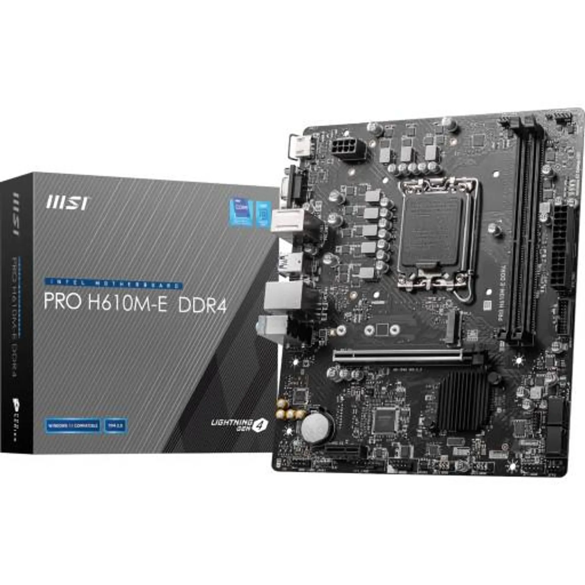 MSI H610M-E PRO LGA1700 MATX MOTHERBOARD