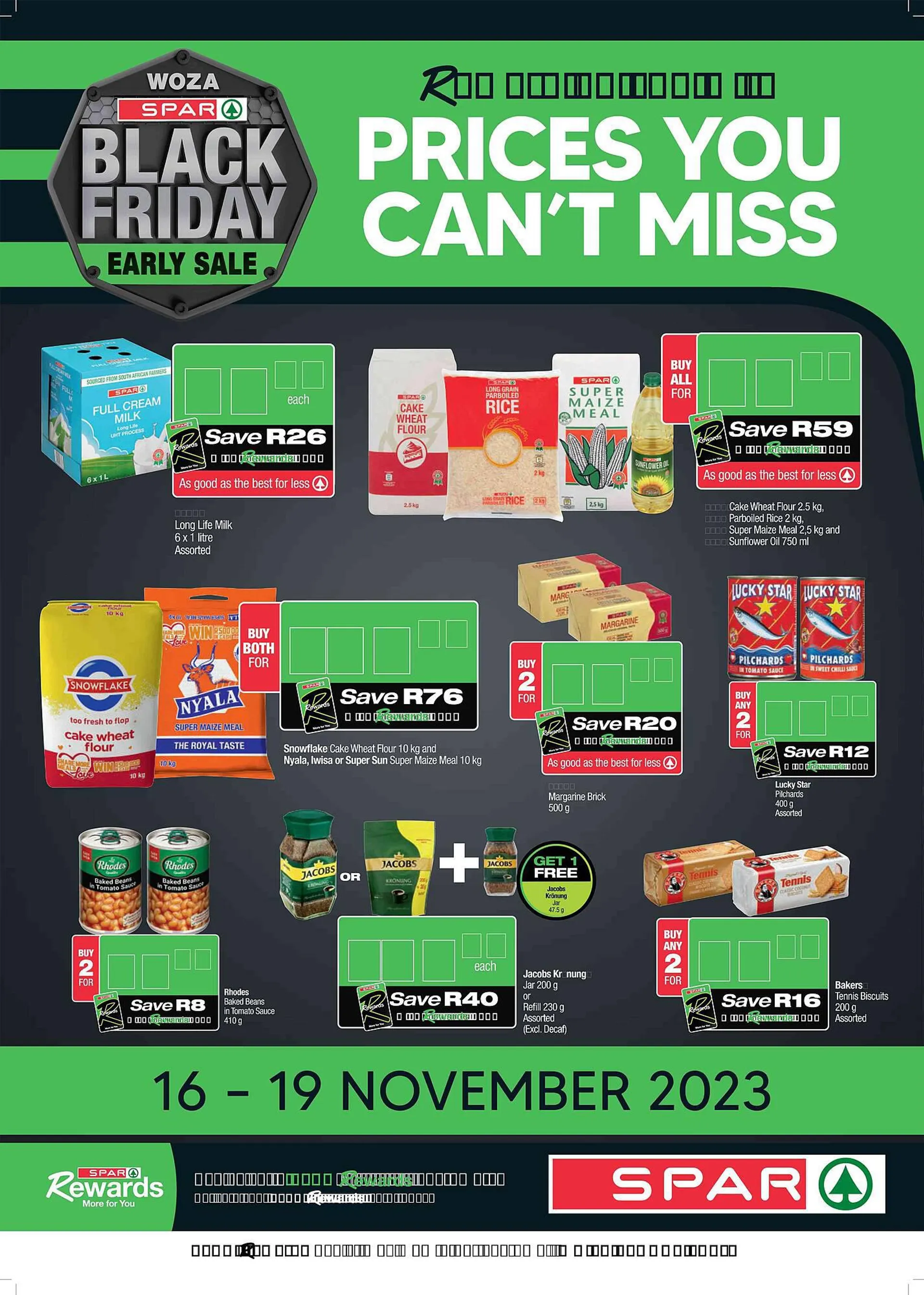 Spar catalogue valid until 19 november 2023