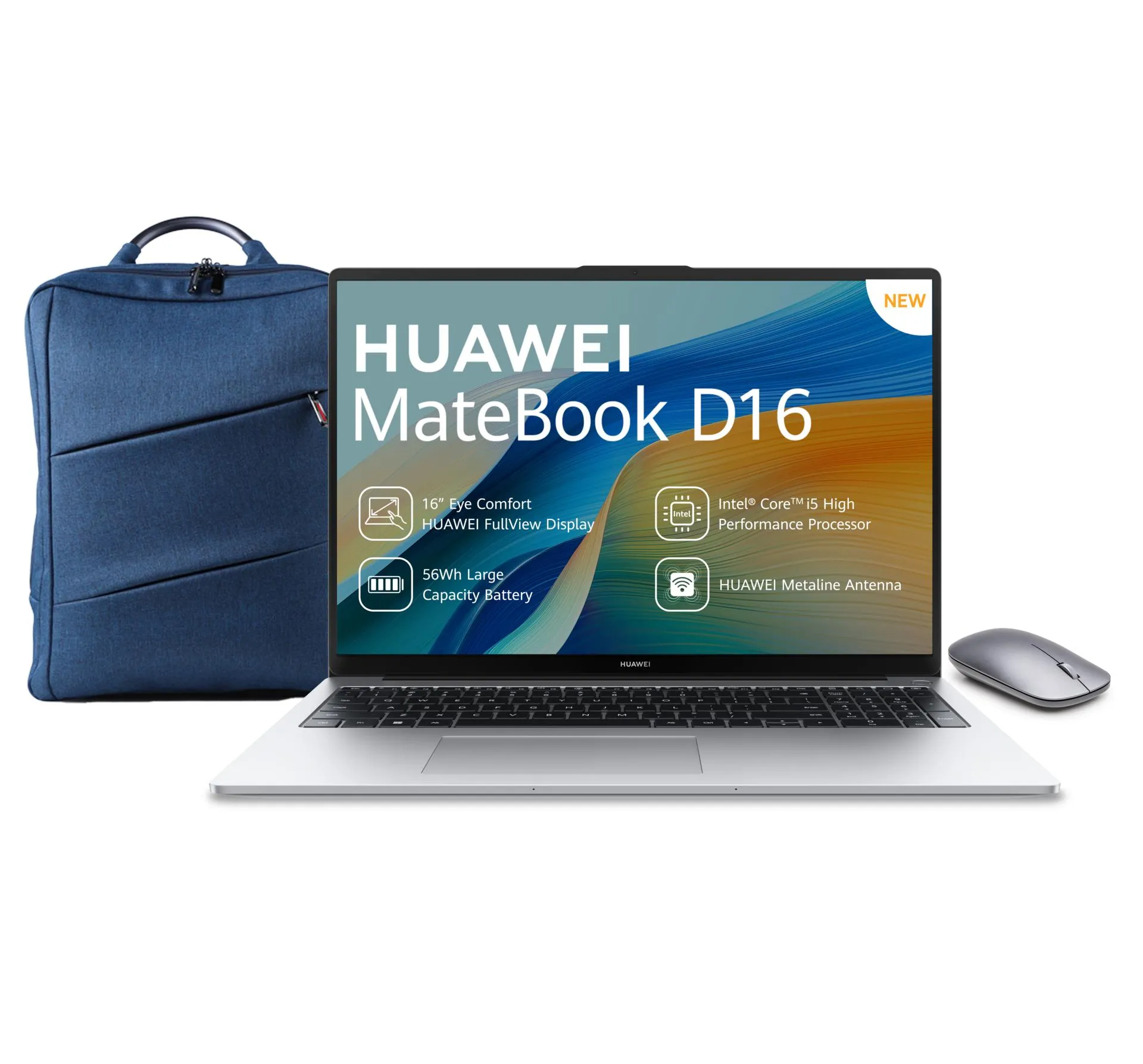 Huawei Matebook D16 Intel® Core™ i5 13420H 16GB RAM and 1TB SSD Laptop