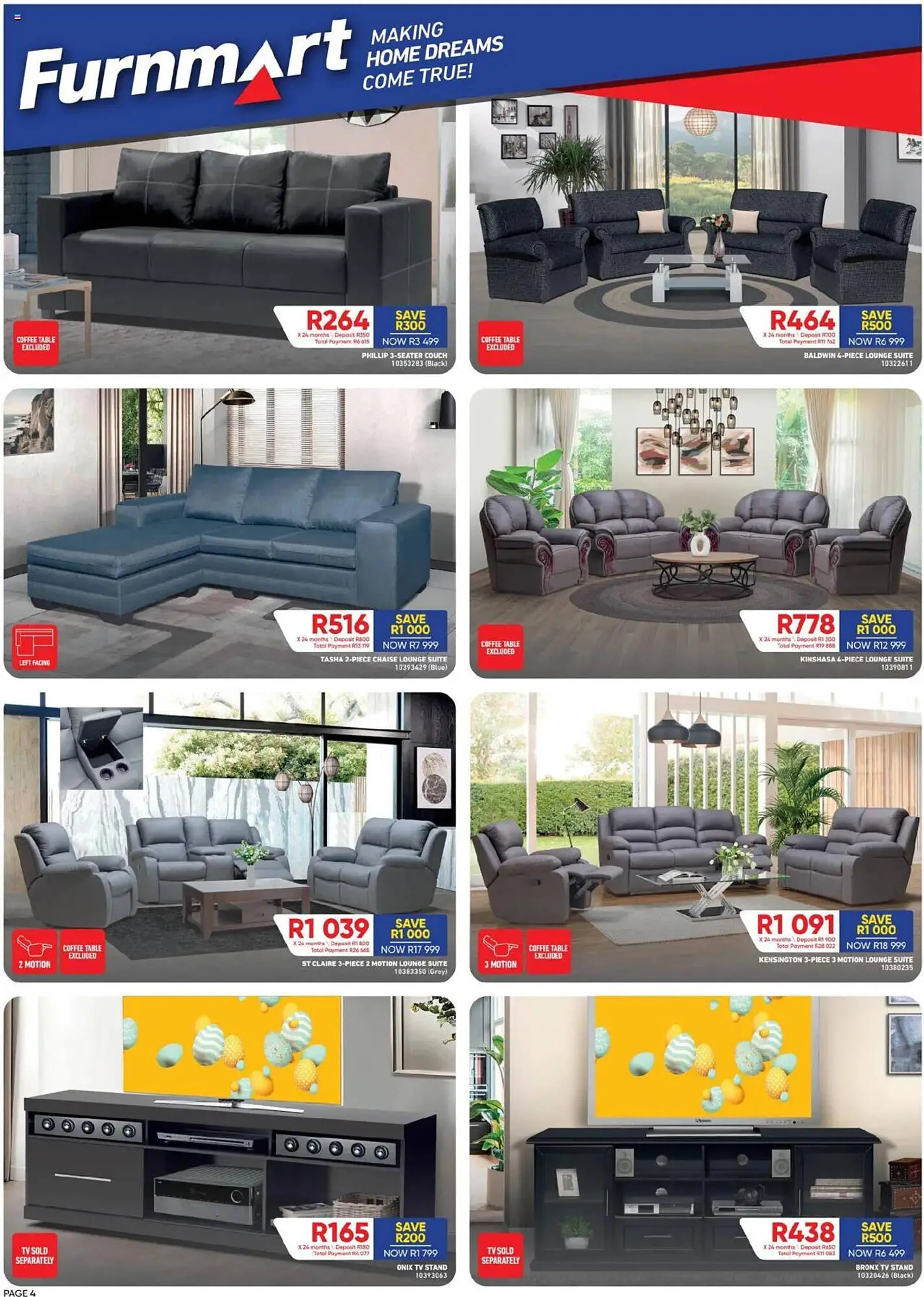 Furnmart catalogue from 7 April to 11 May 2025 - Catalogue Page 1