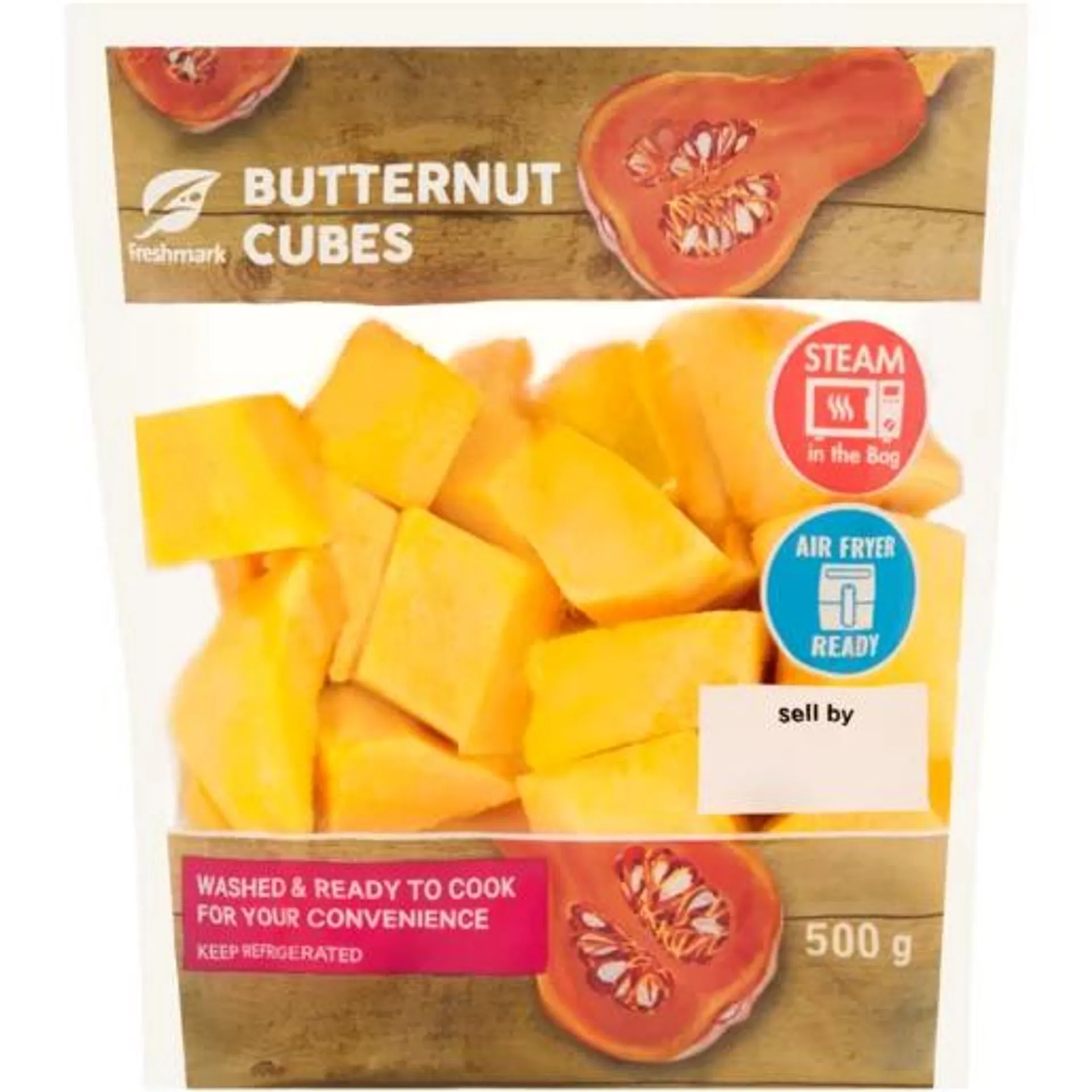 Freshmark Butternut Cubes 500g