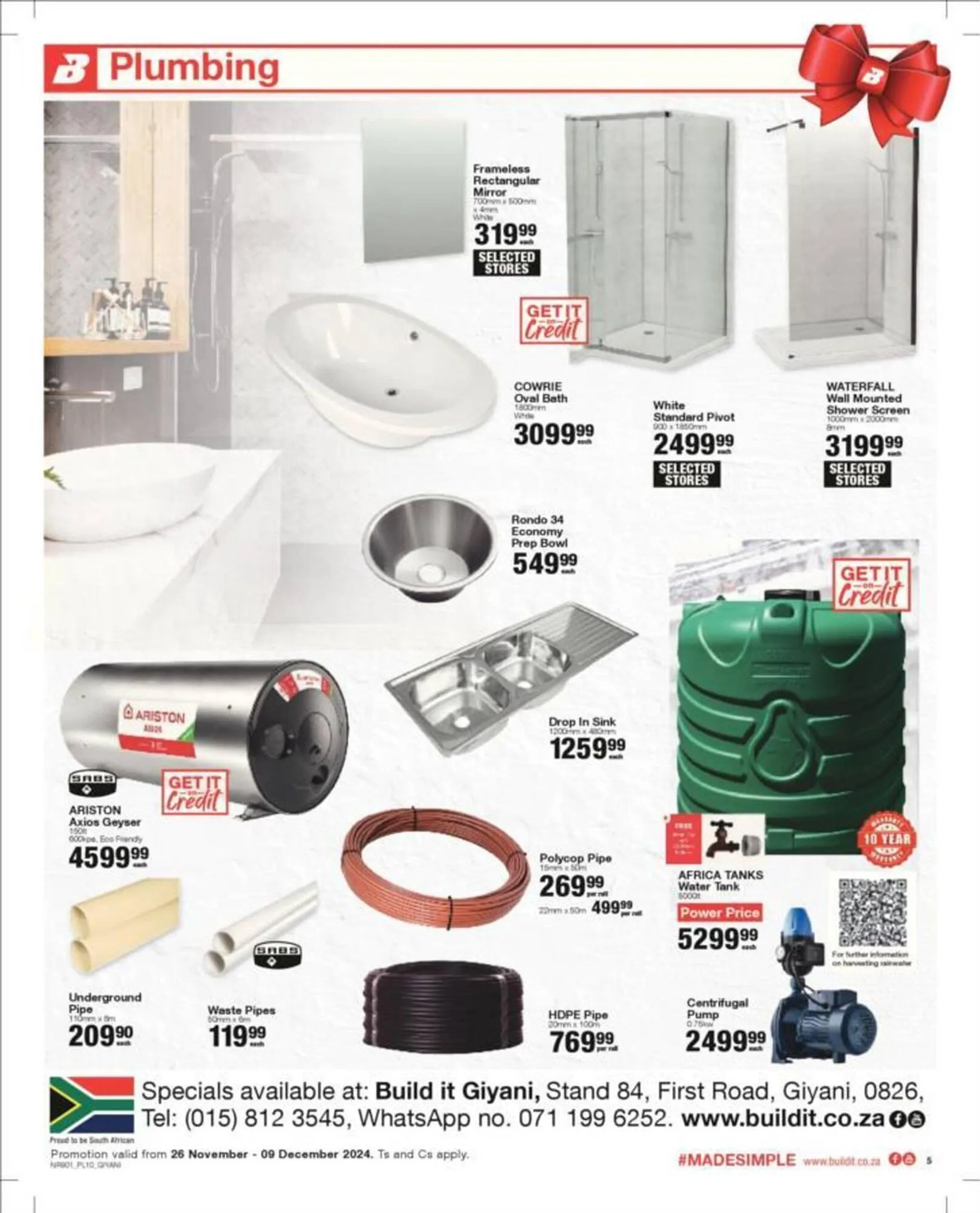 Build It catalogue from 26 November to 9 December 2024 - Catalogue Page 5