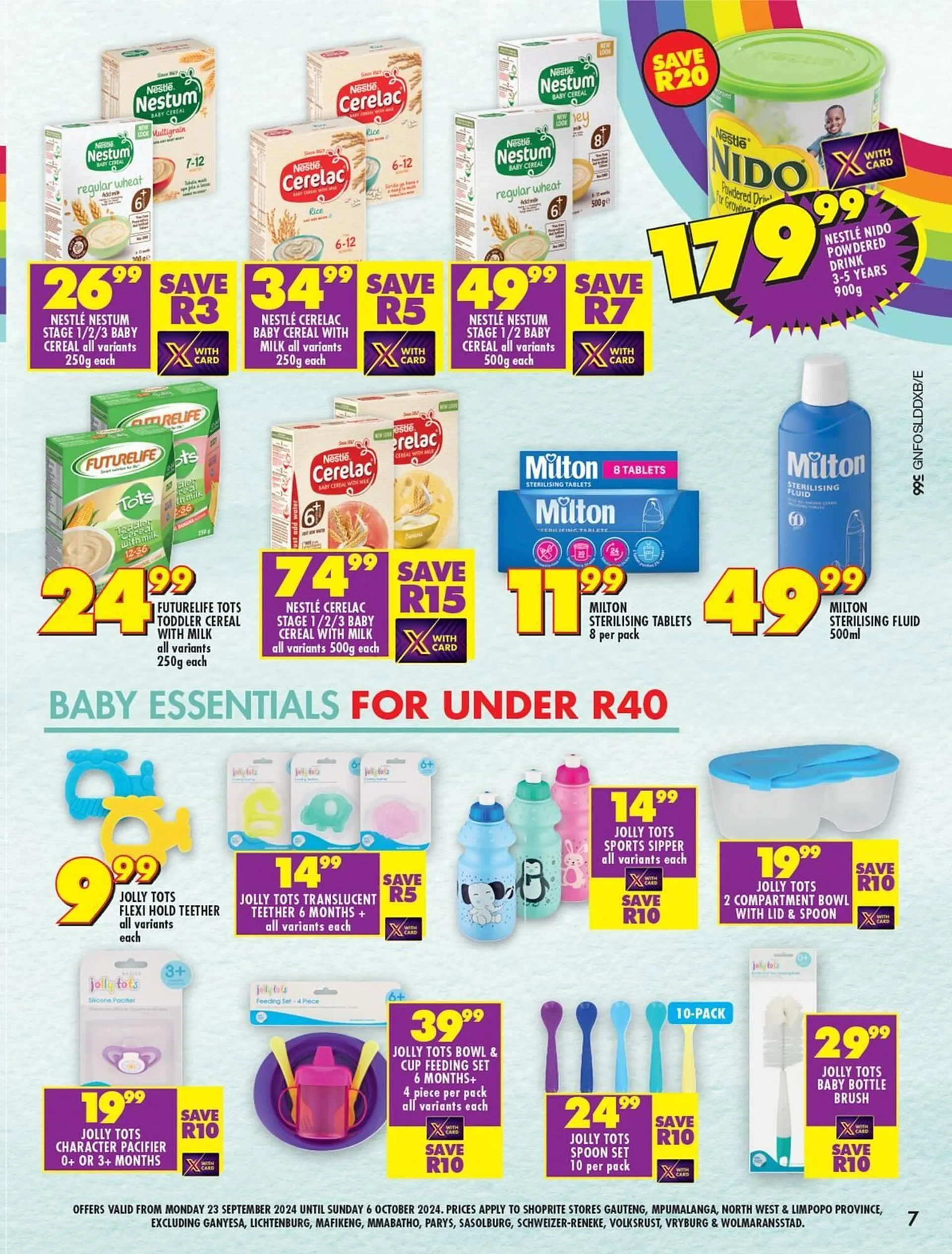 Shoprite catalogue from 24 September to 6 October 2024 - Catalogue Page 7