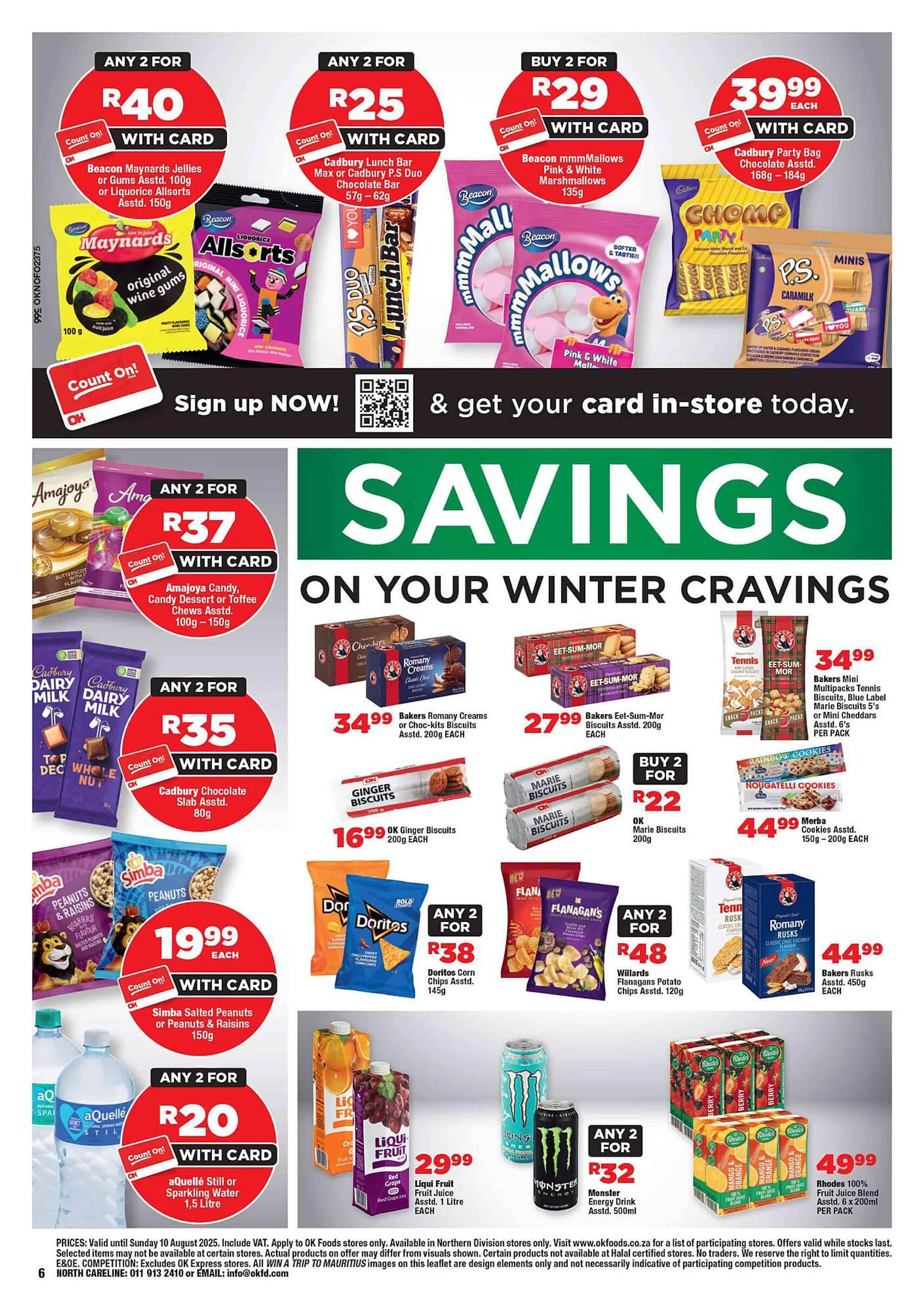 OK Foods catalogue from 23 July to 10 August 2025 - Catalogue Page 1