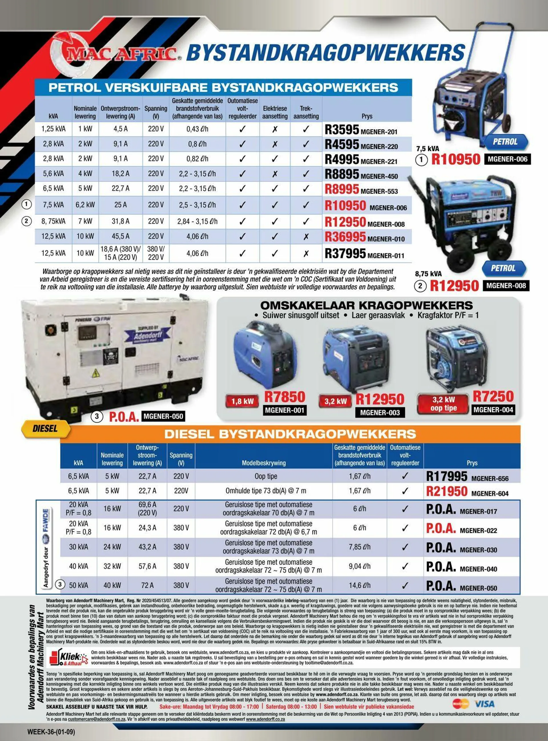 Adendorff Machinery Mart Current catalogue from 2 October to 16 October 2024 - Catalogue Page 4