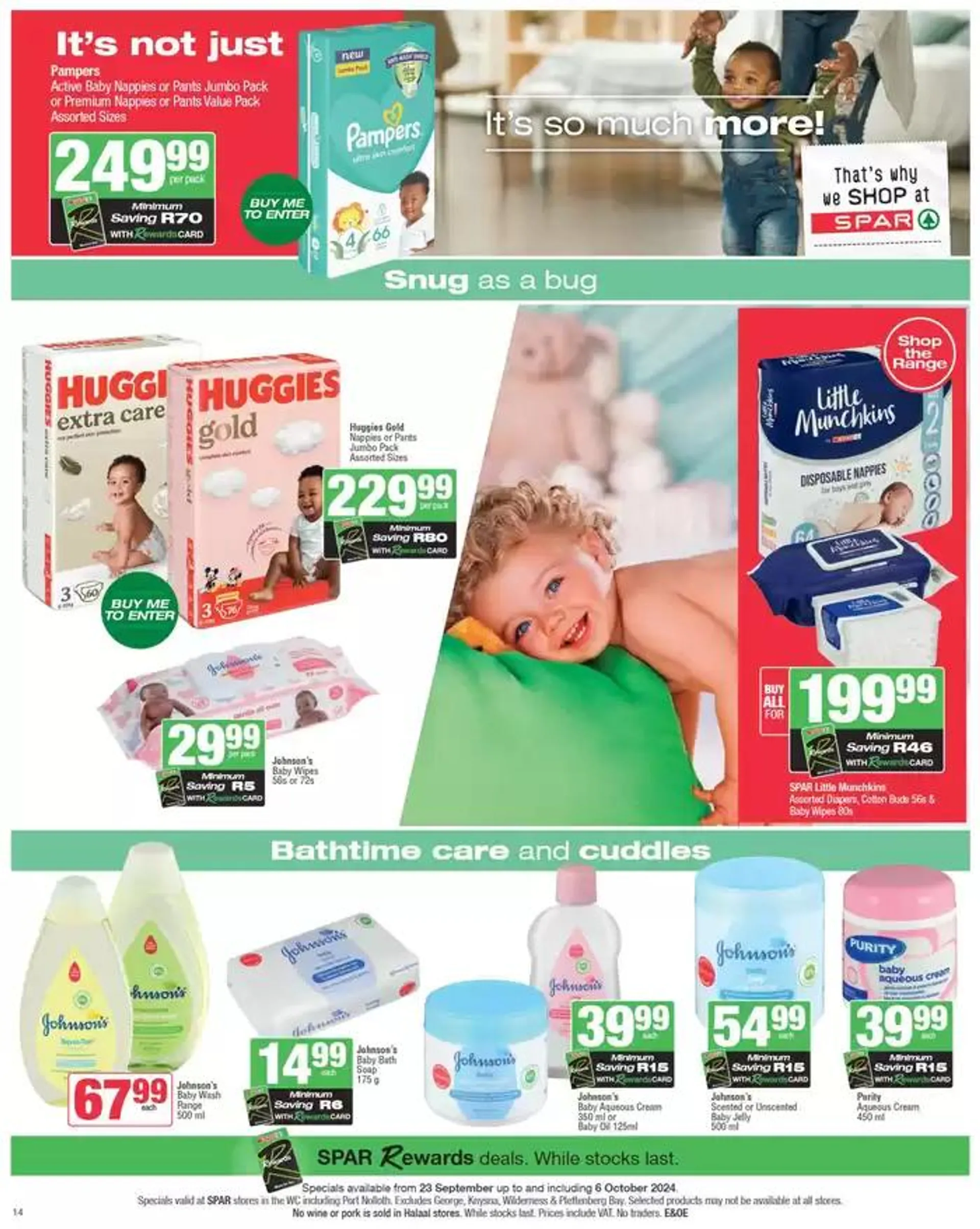 Specials Spar from 23 September to 6 October 2024 - Catalogue Page 14