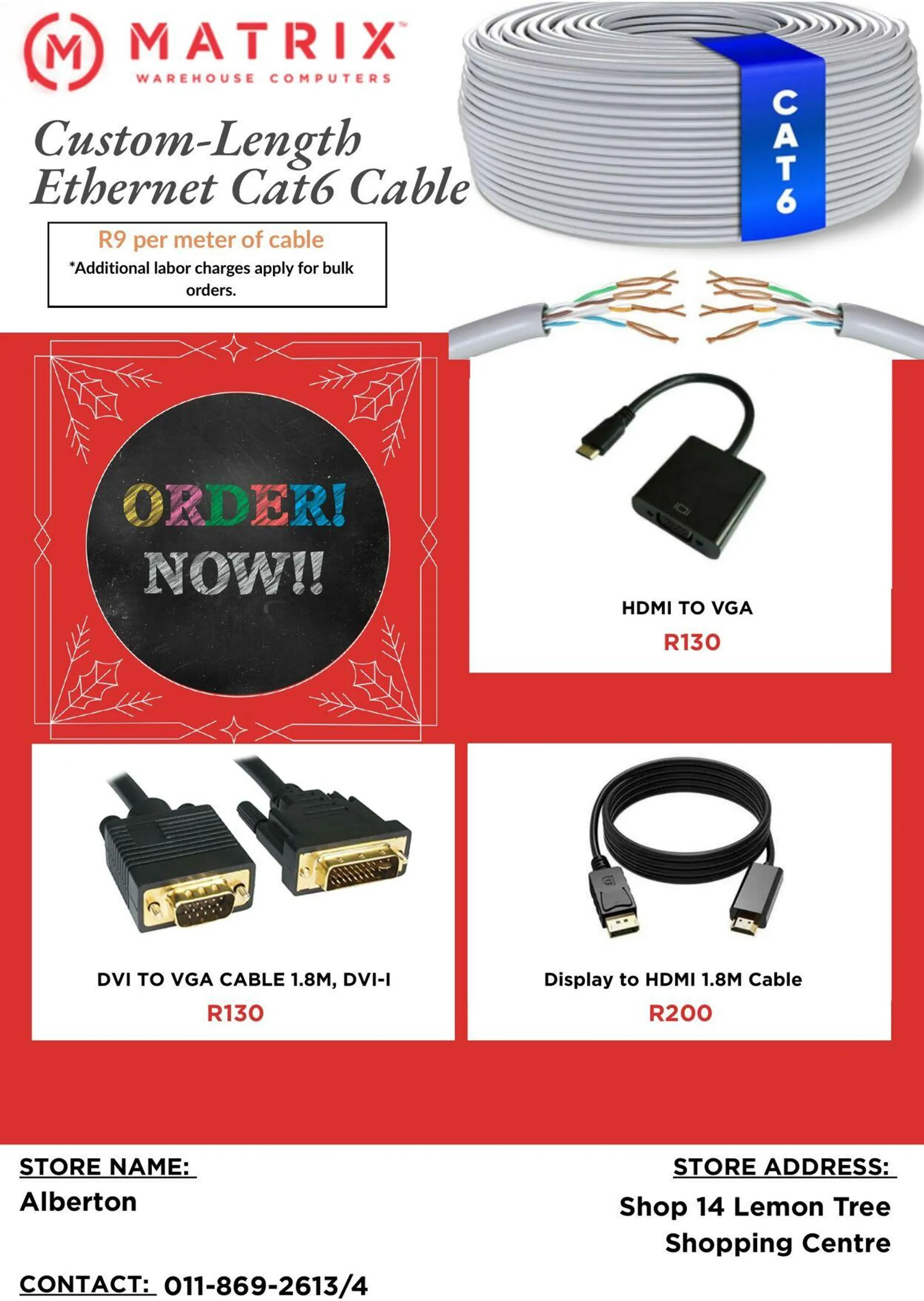 Matrix Warehouse Current catalogue - 1