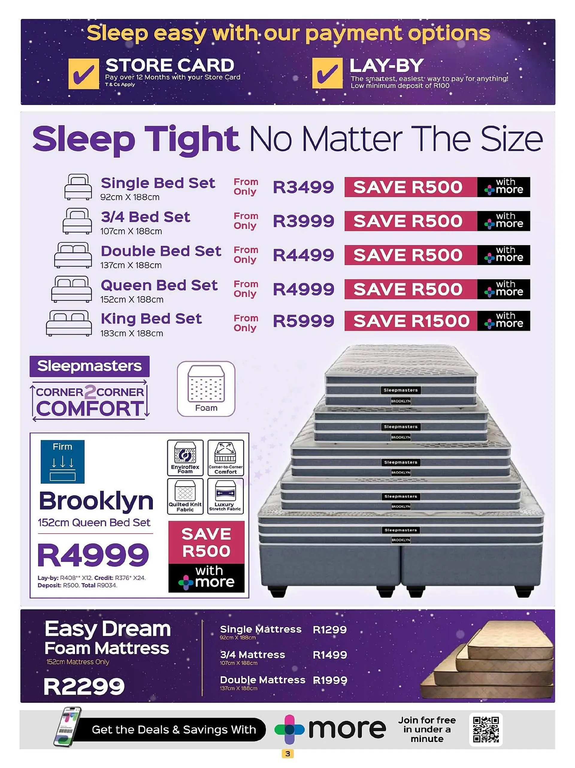 Sleepmasters catalogue from 21 October to 10 November 2024 - Catalogue Page 3