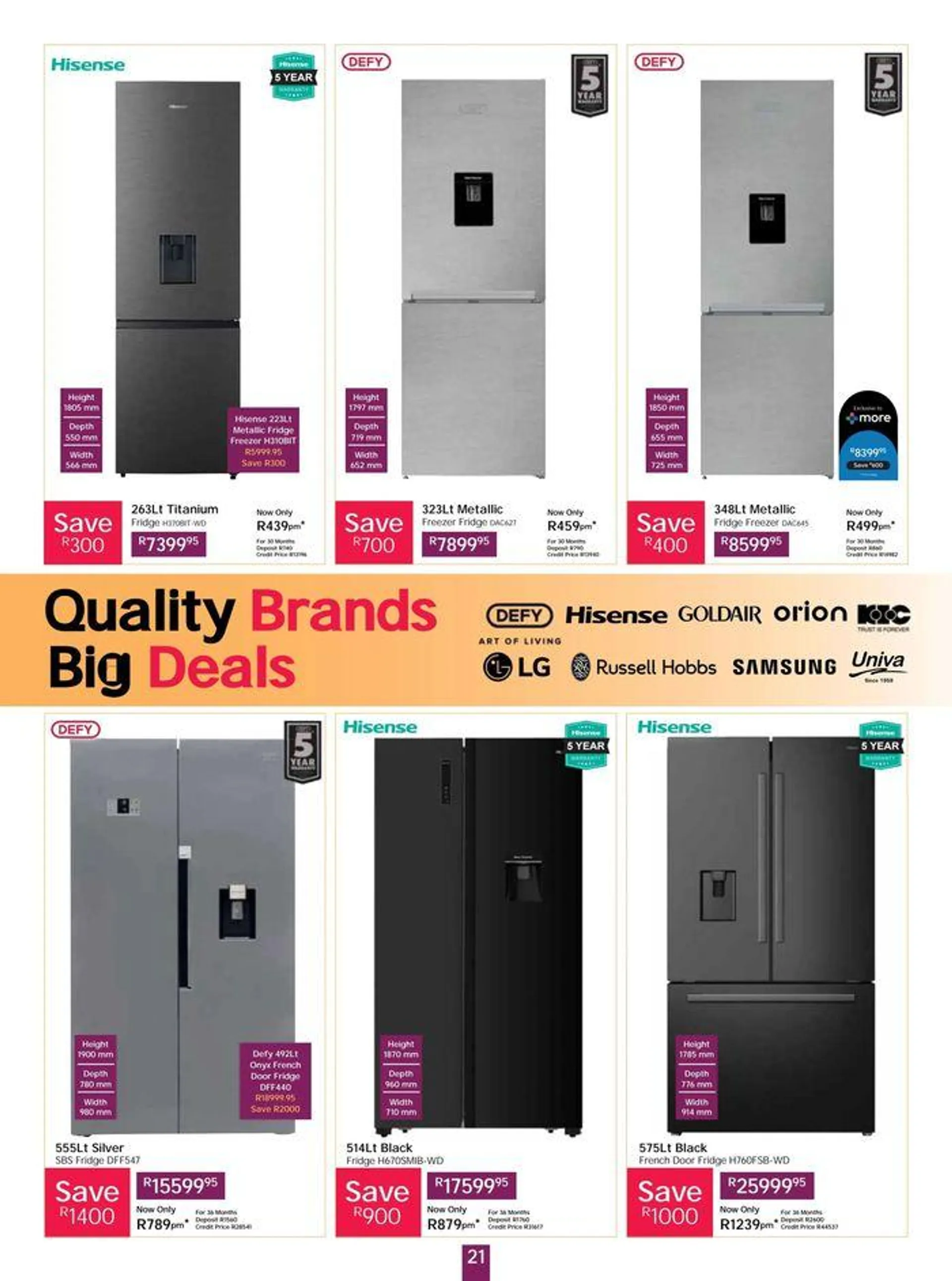 Big Deals from 20 August to 22 September 2024 - Catalogue Page 21