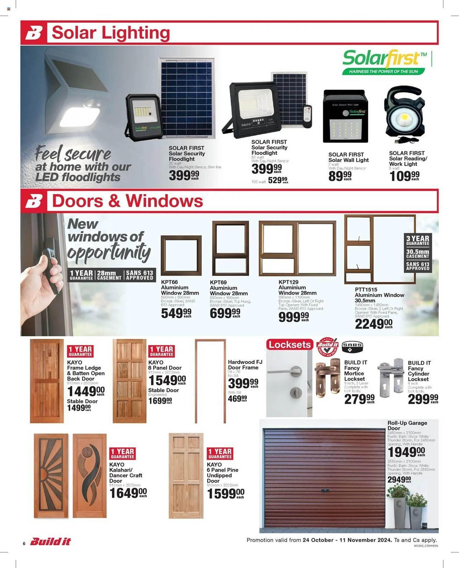 Build It catalogue from 24 October to 11 November 2024 - Catalogue Page 6