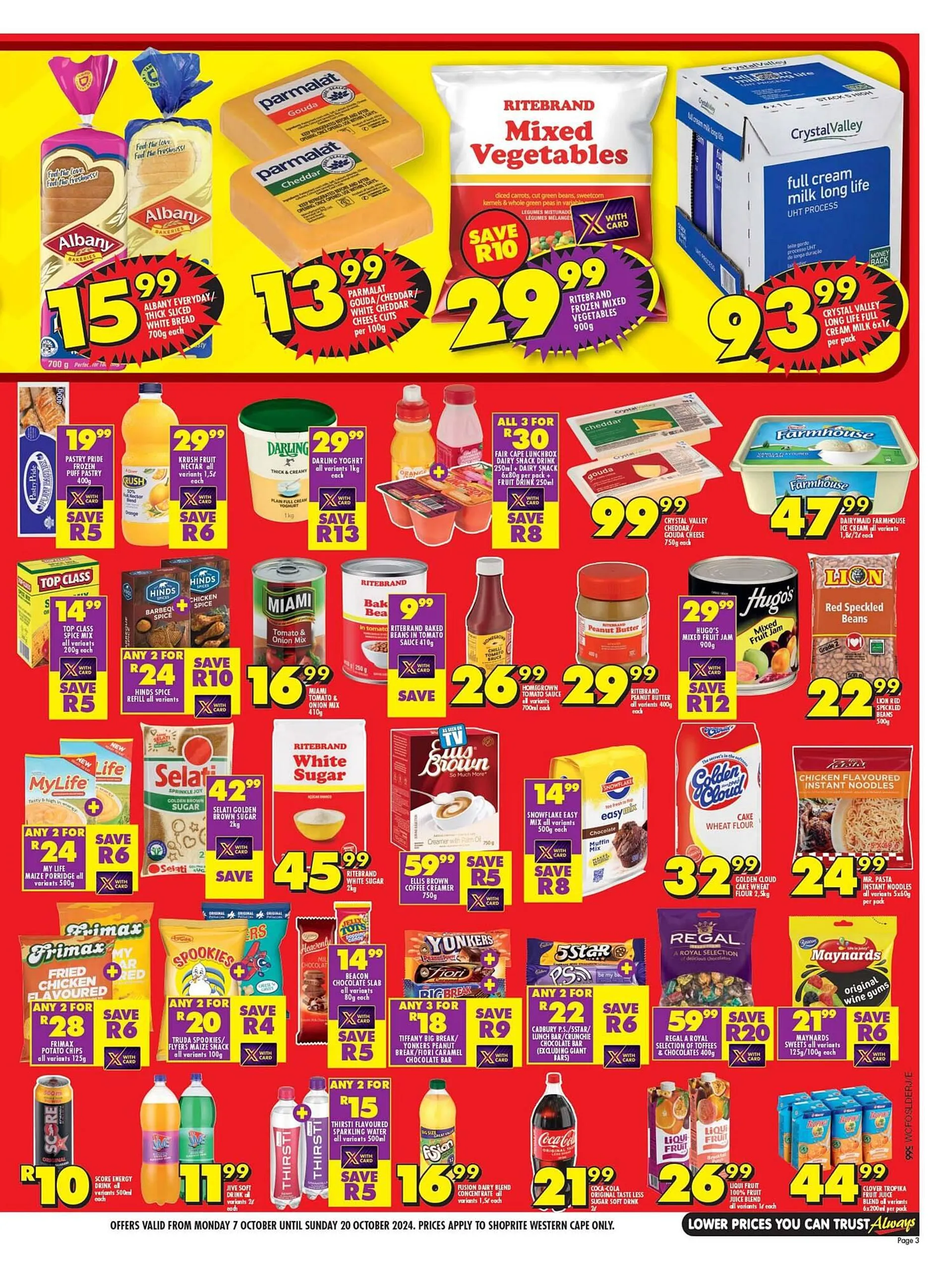 Shoprite catalogue from 7 October to 20 October 2024 - Catalogue Page 3