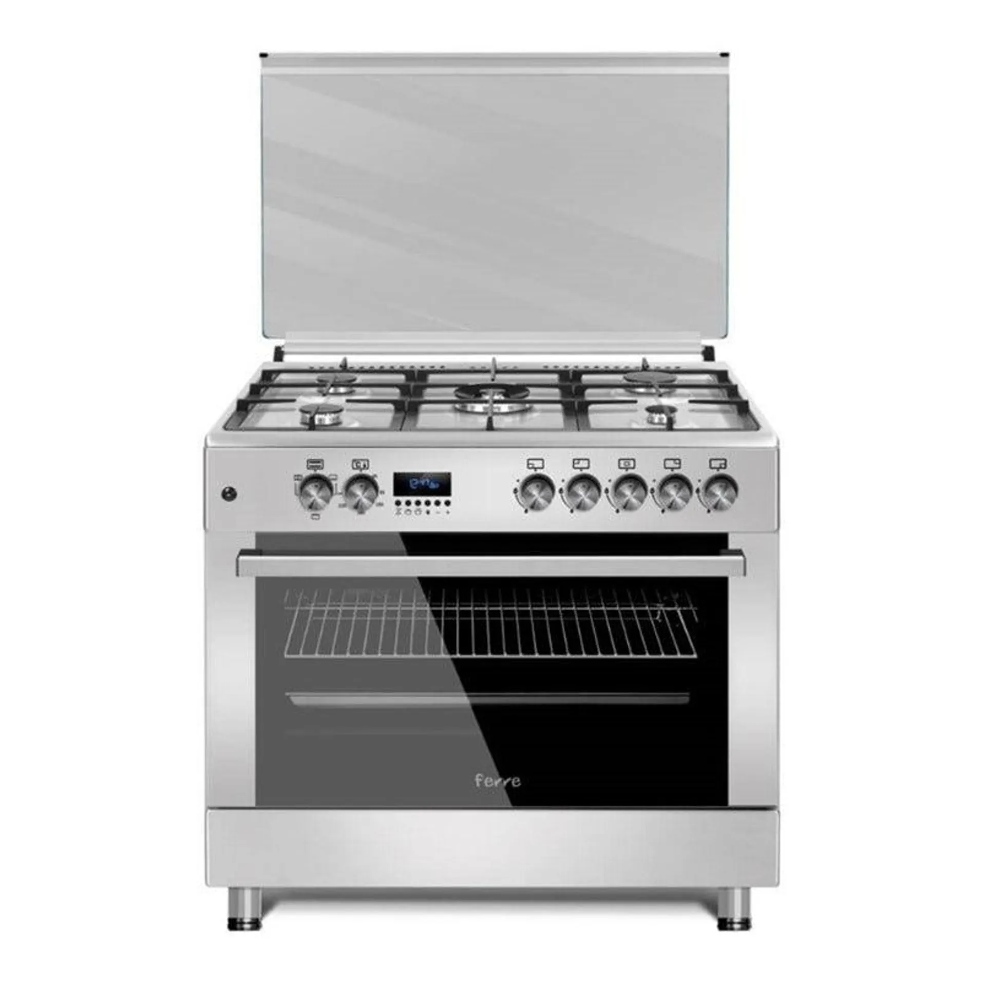 Ferre 5 Burner Gas Stove with Electric Oven