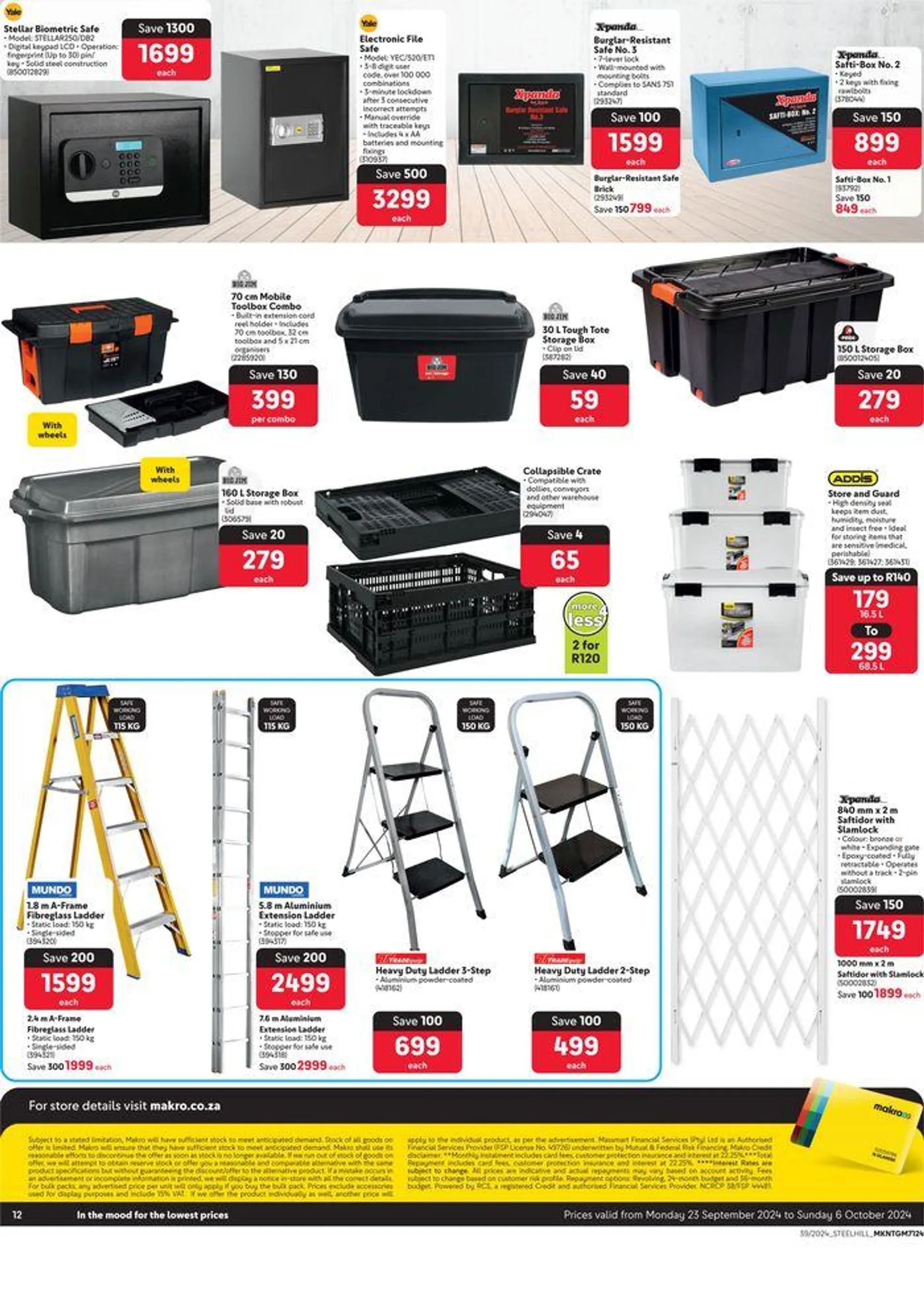 Makro : DIY from 23 September to 6 October 2024 - Catalogue Page 12