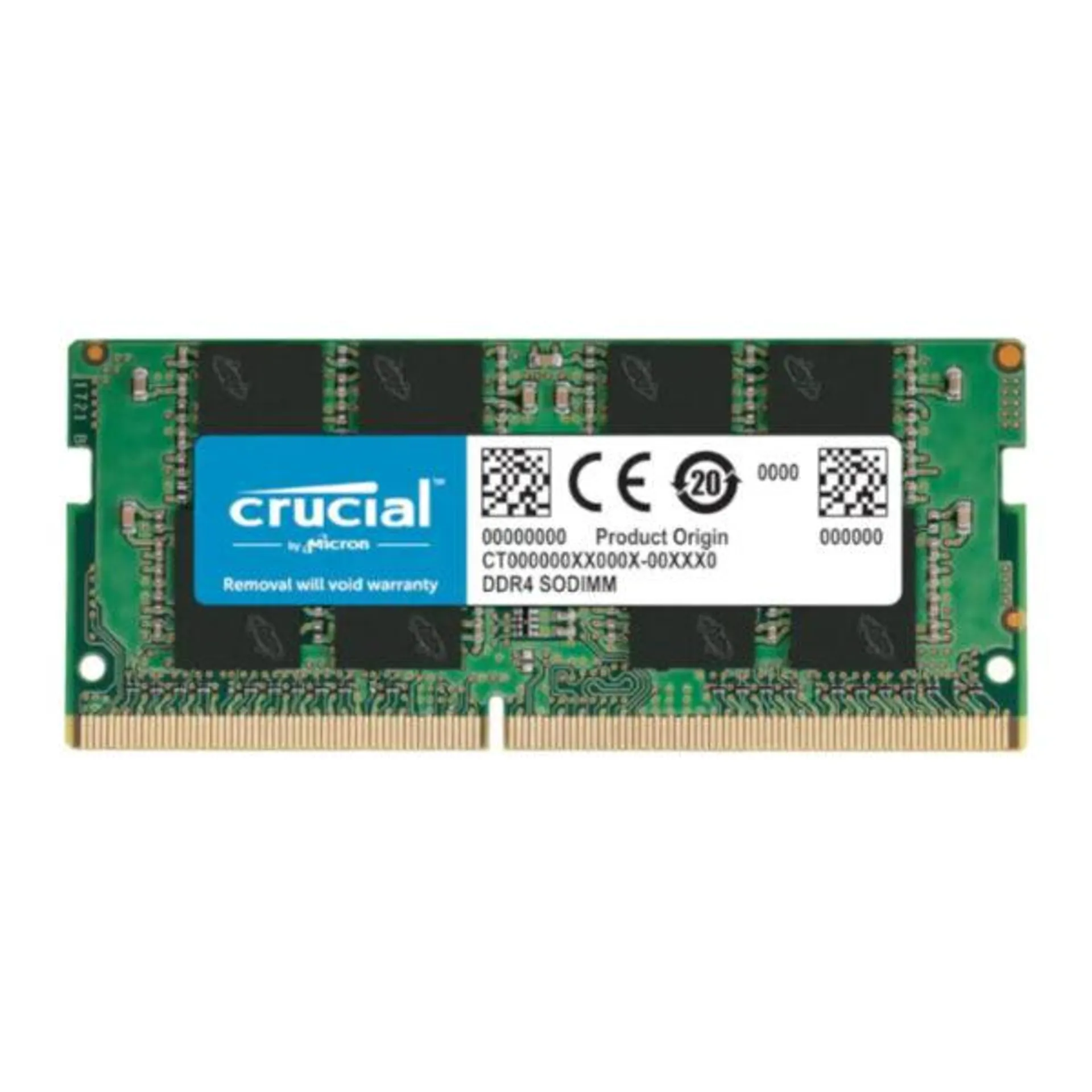 CRUCIAL 8GB DDR4-3200MHZ SO-DIMM SR