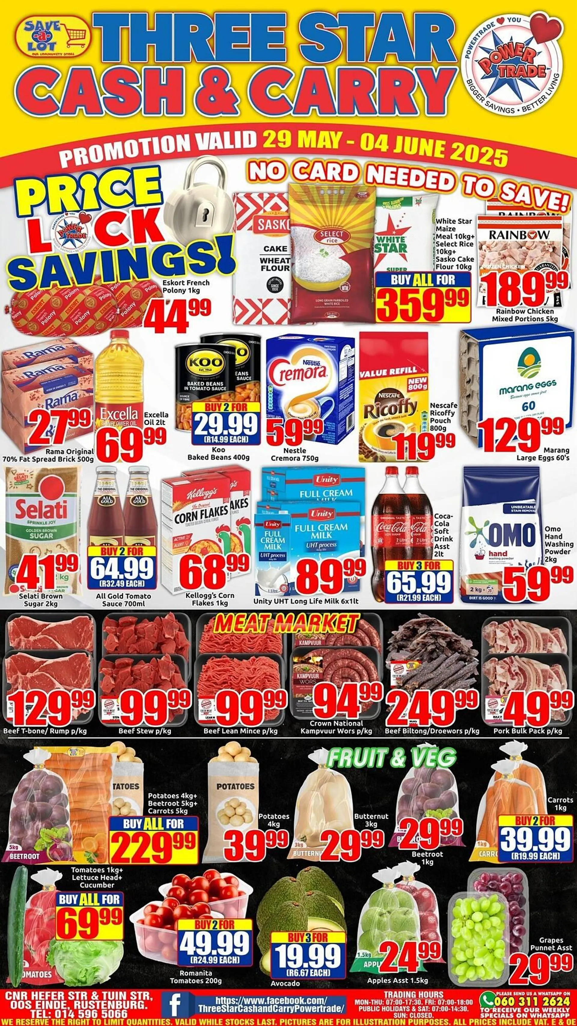 Three Star Cash and Carry catalogue from 29 June to 4 July 2025 - Catalogue Page 1