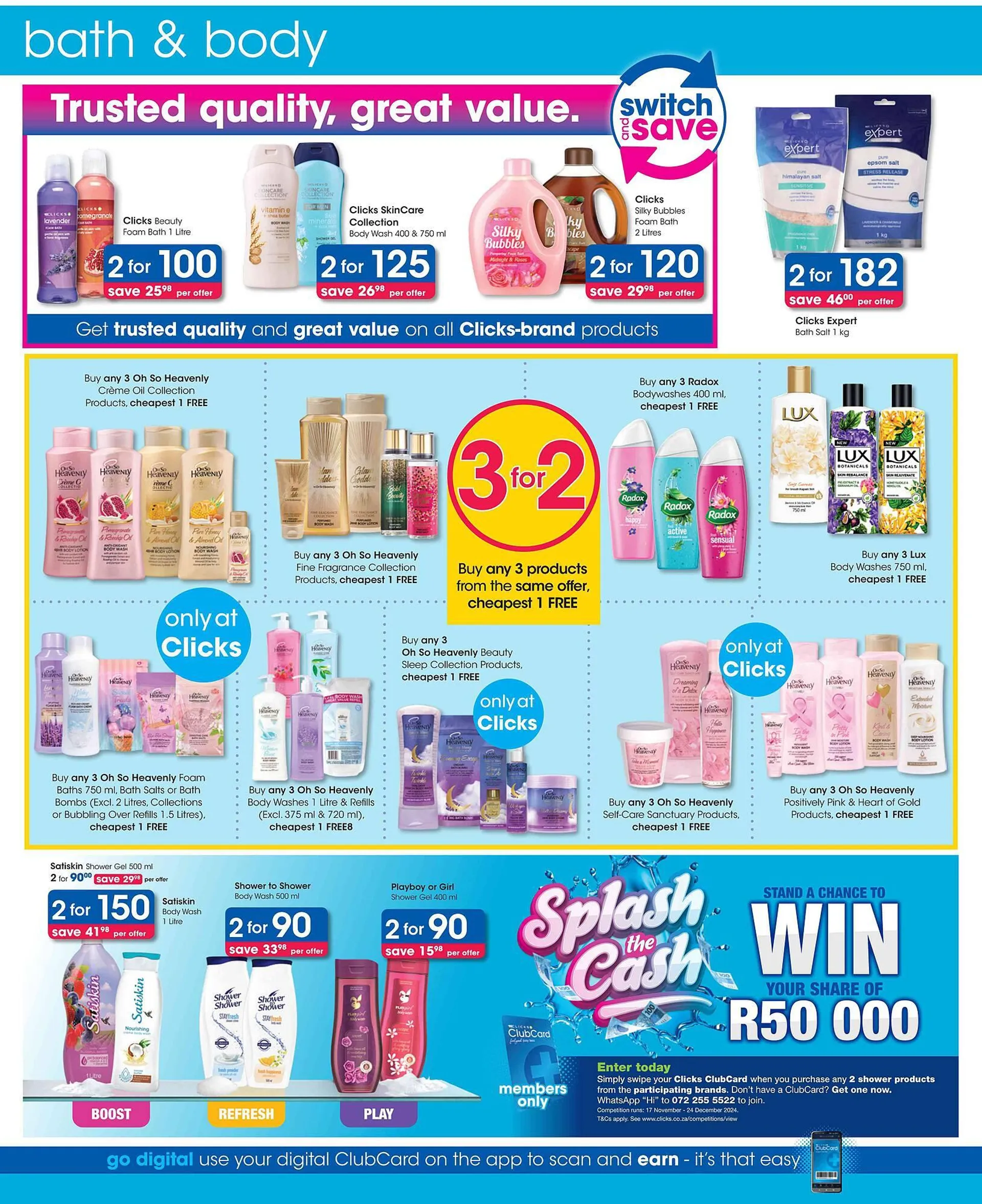 Clicks catalogue from 14 November to 27 November 2024 - Catalogue Page 10