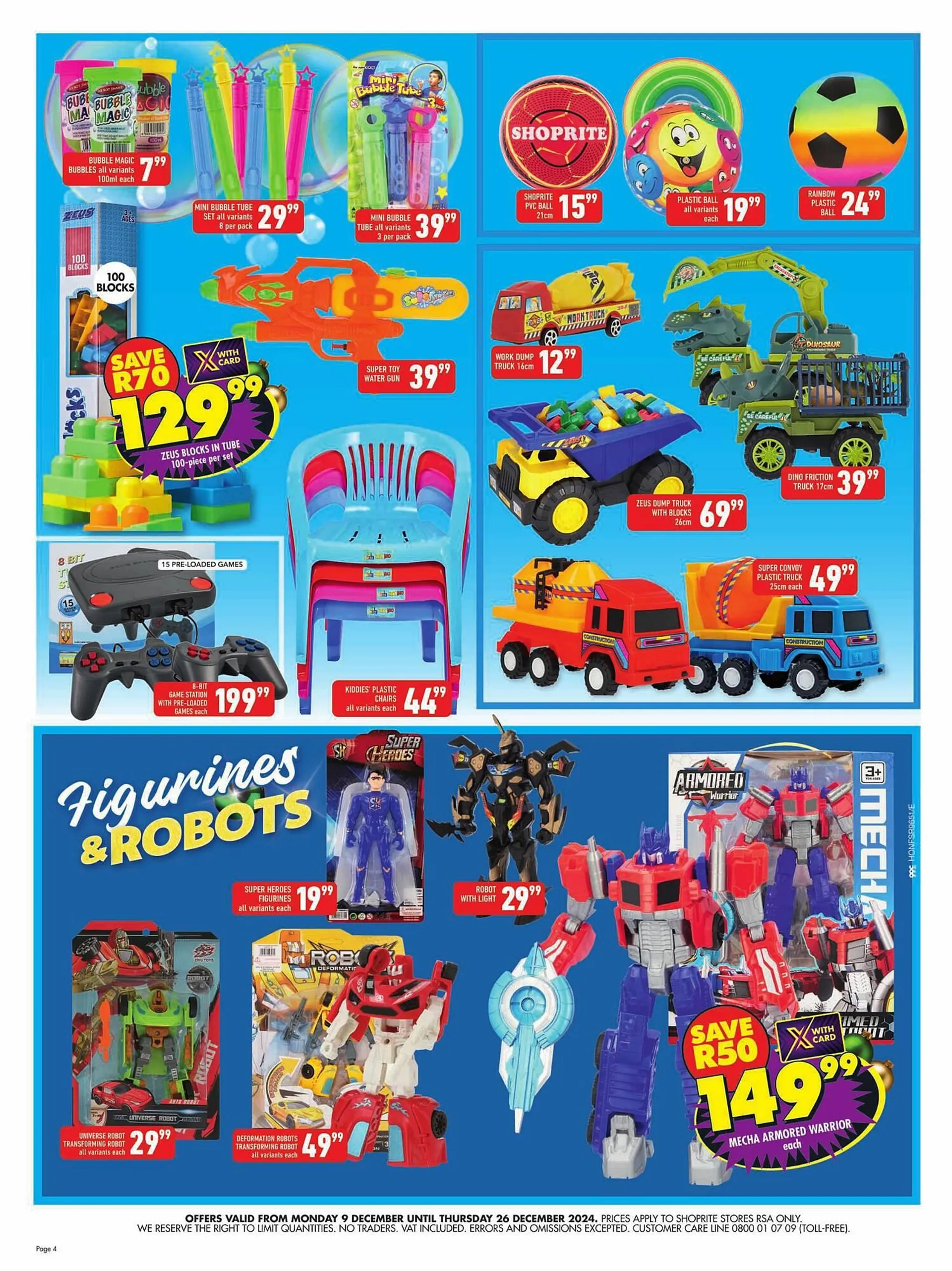 Shoprite catalogue from 9 December to 29 December 2024 - Catalogue Page 4