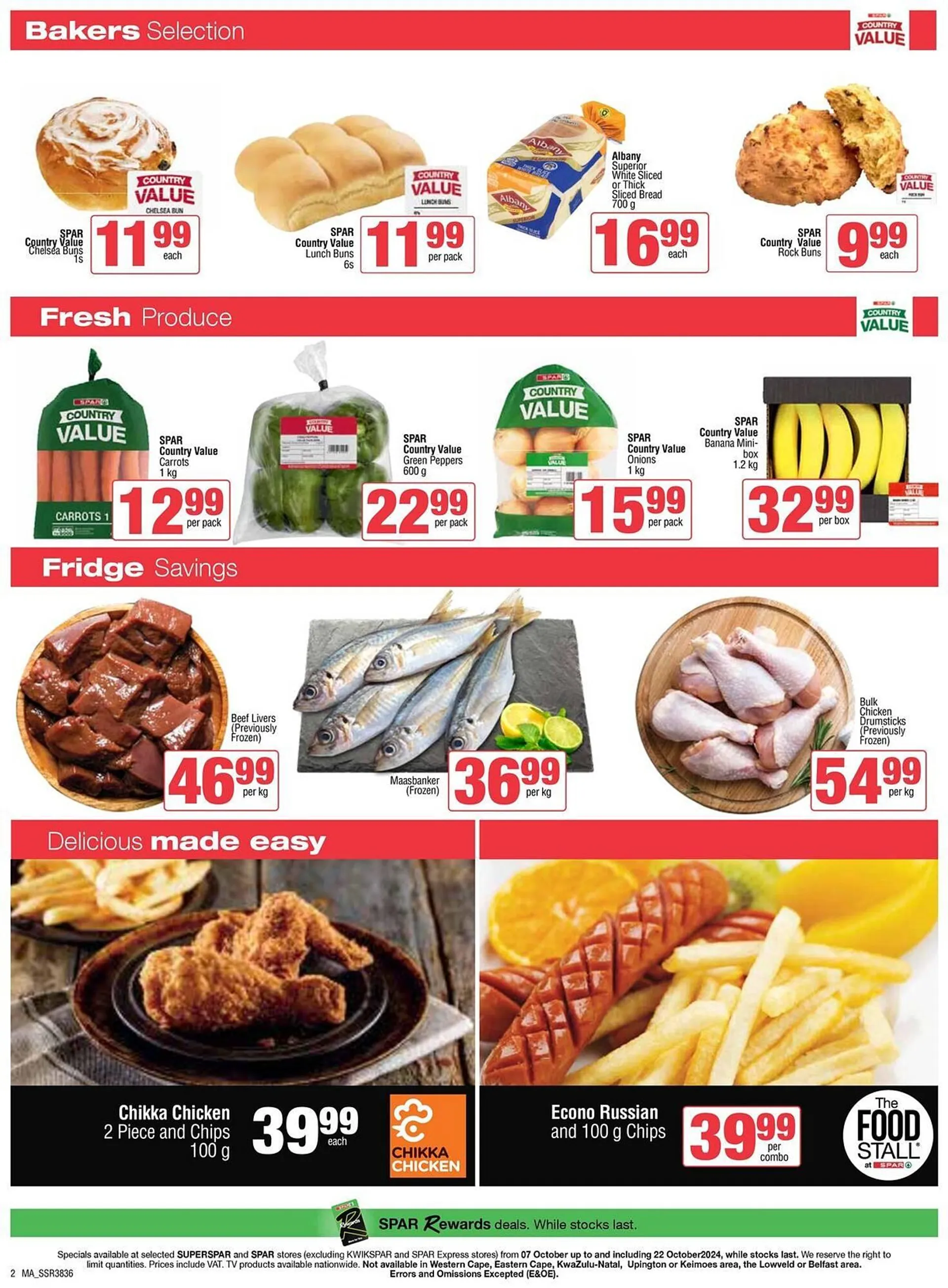 Spar catalogue from 7 October to 22 October 2024 - Catalogue Page 2