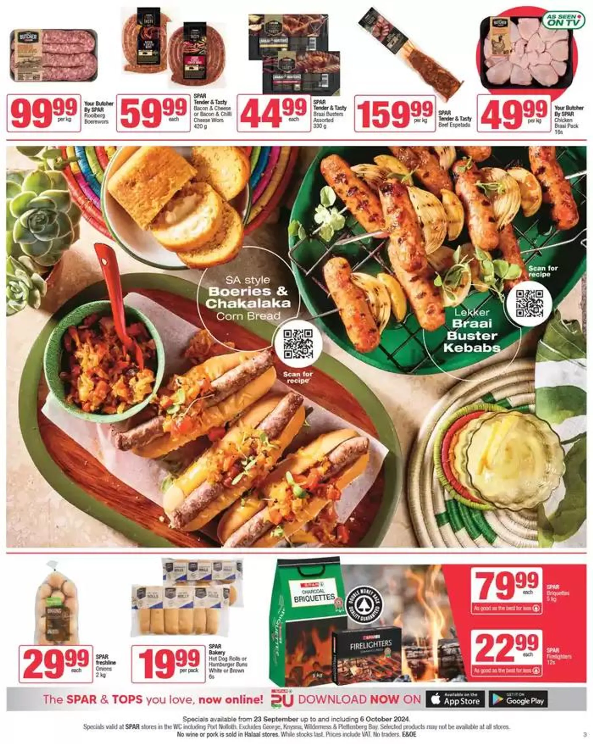 Specials Spar from 23 September to 6 October 2024 - Catalogue Page 3