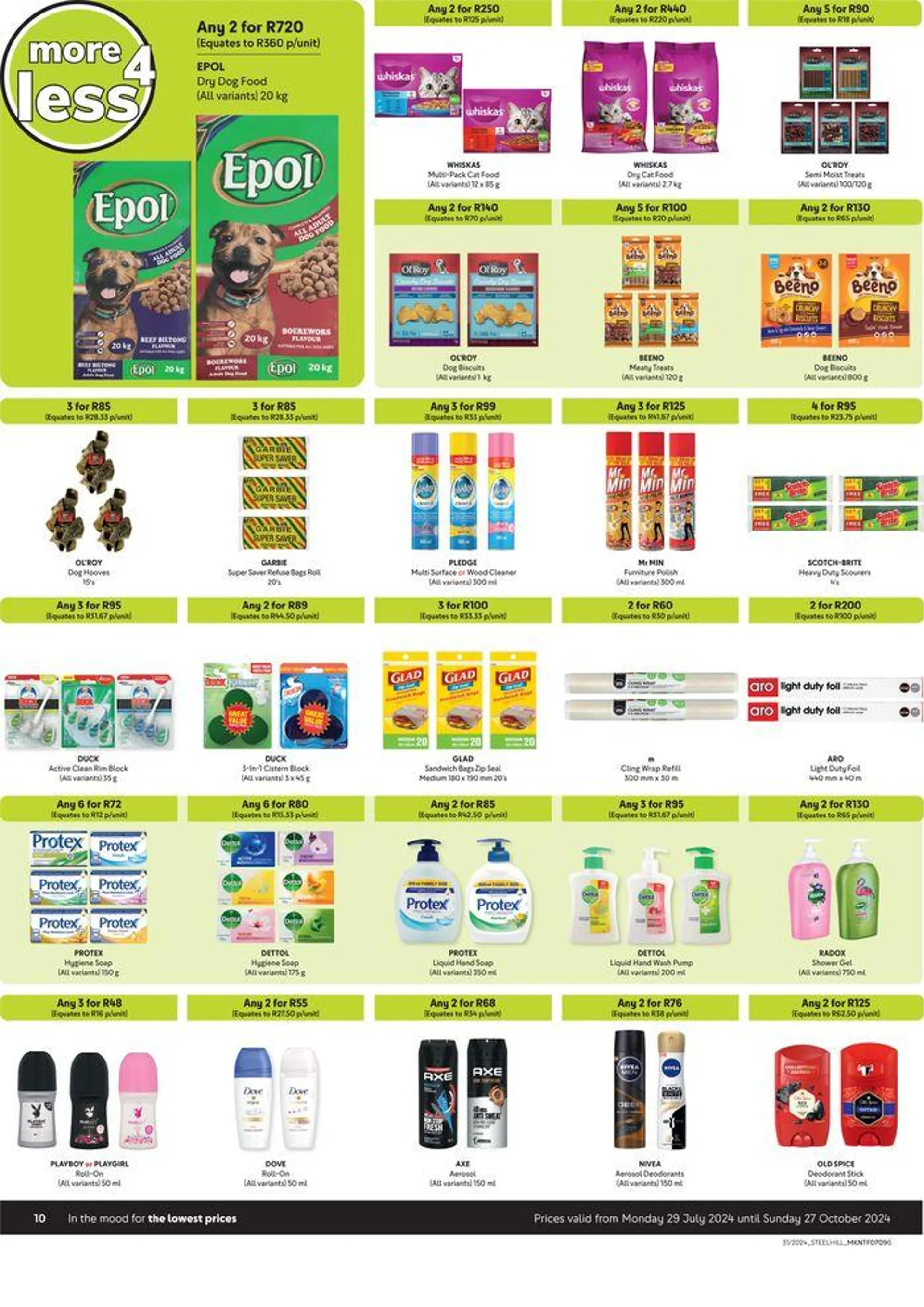 Makro : More 4 Less from 29 July to 27 October 2024 - Catalogue Page 10