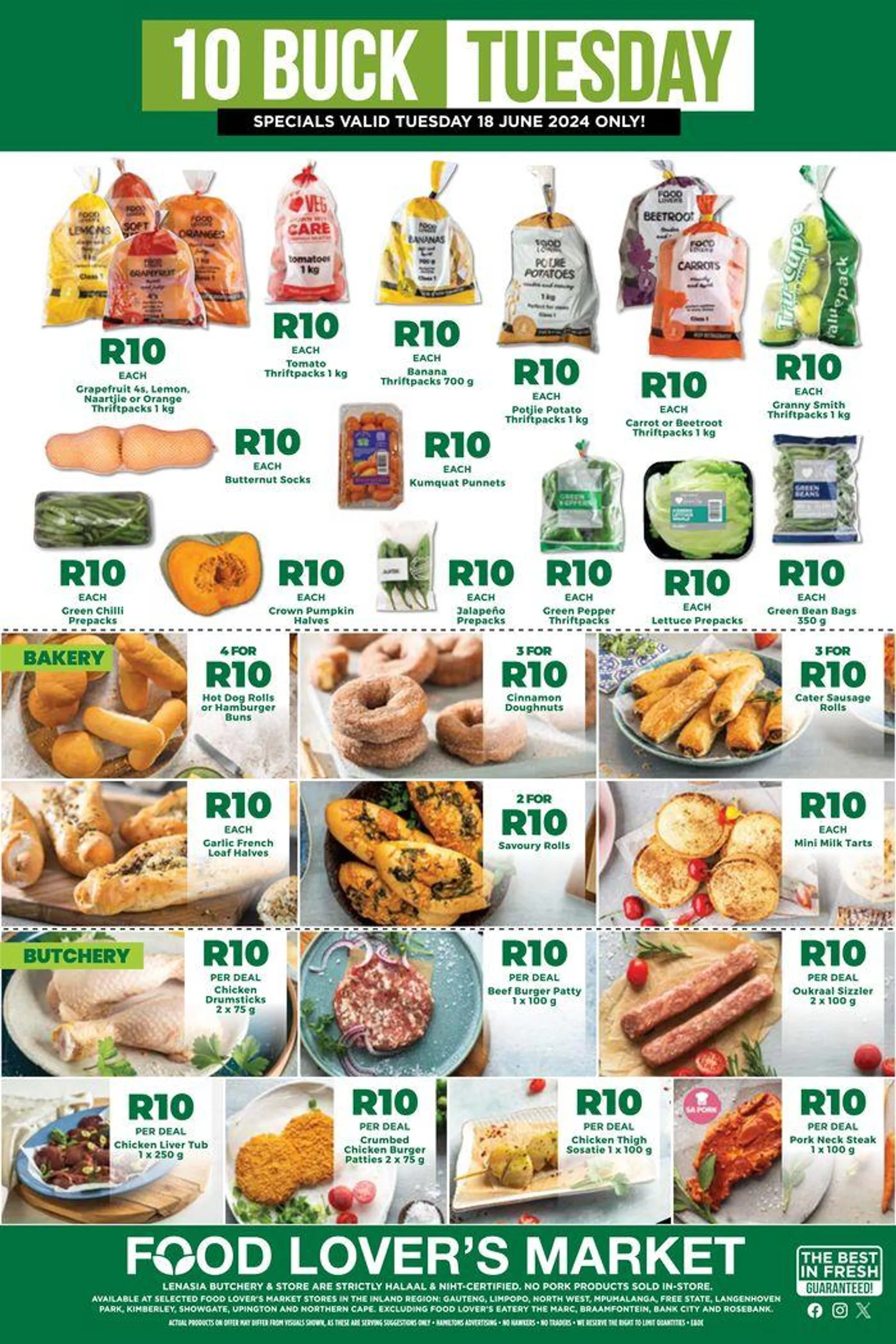 Inland - R10 Buck Tuesday  from 18 June to 18 June 2024 - Catalogue Page 1