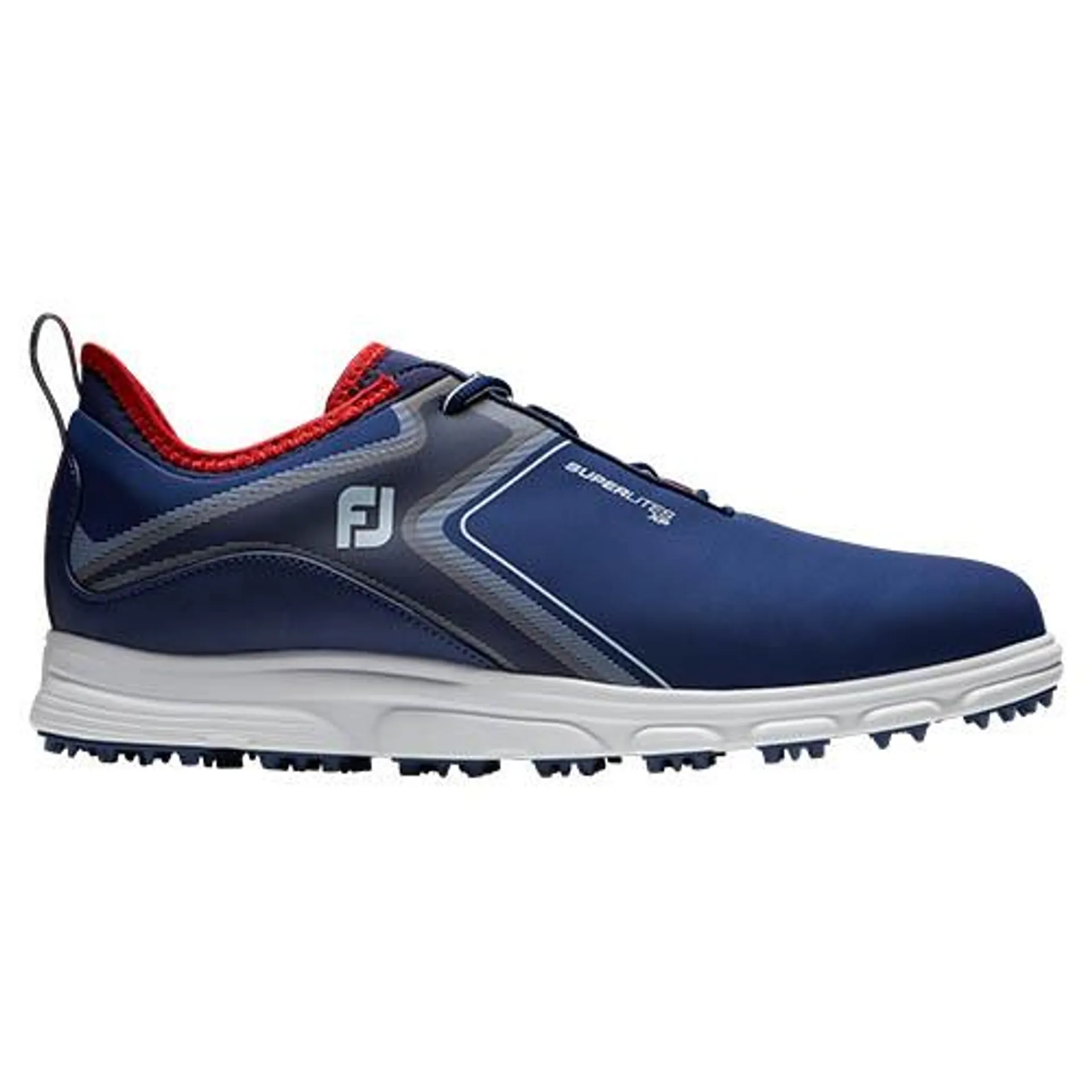FootJoy Superlite Xp Golf Shoes – Navy/White/Red 58080