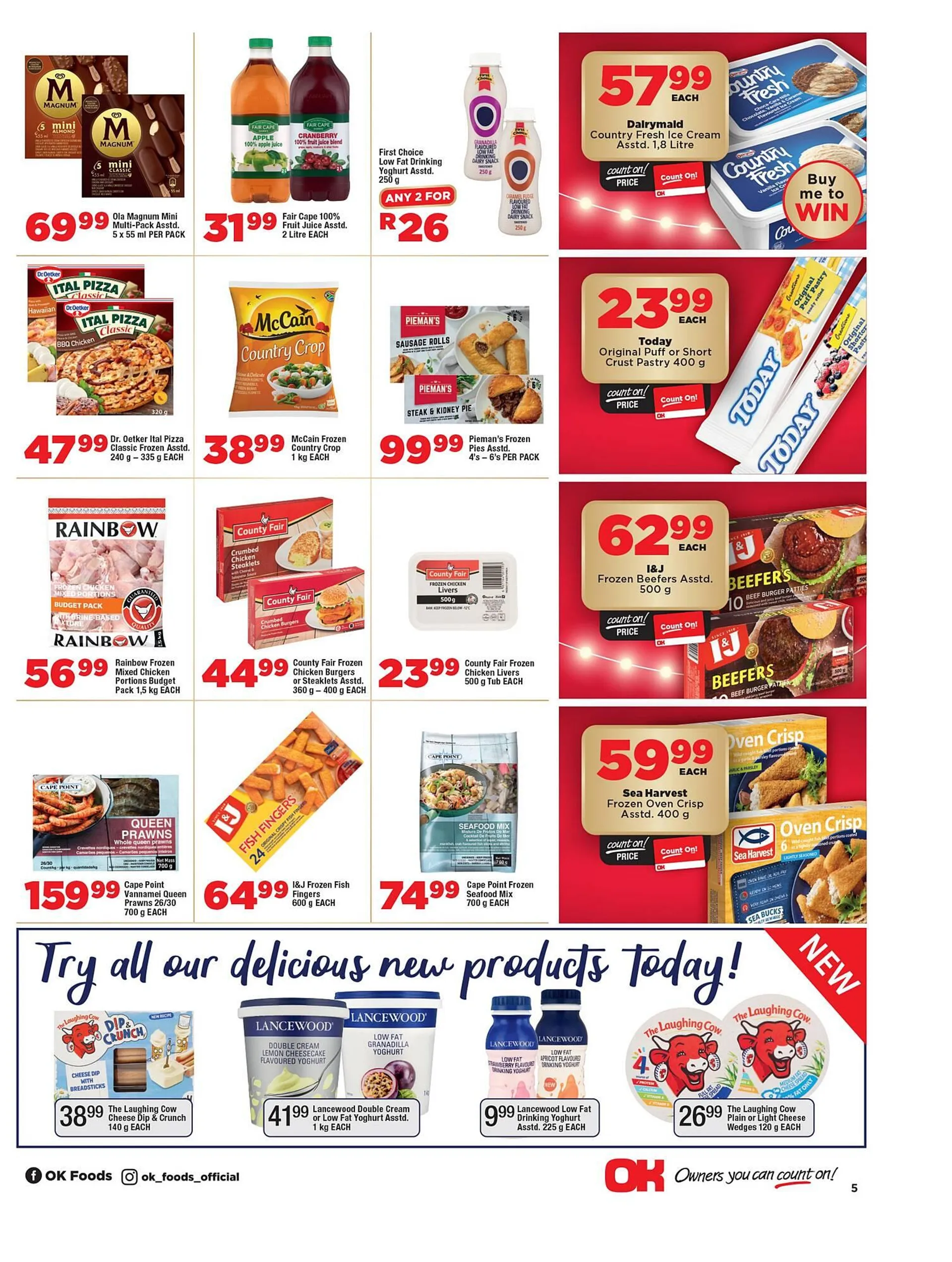 OK Foods catalogue from 23 October to 3 November 2024 - Catalogue Page 5