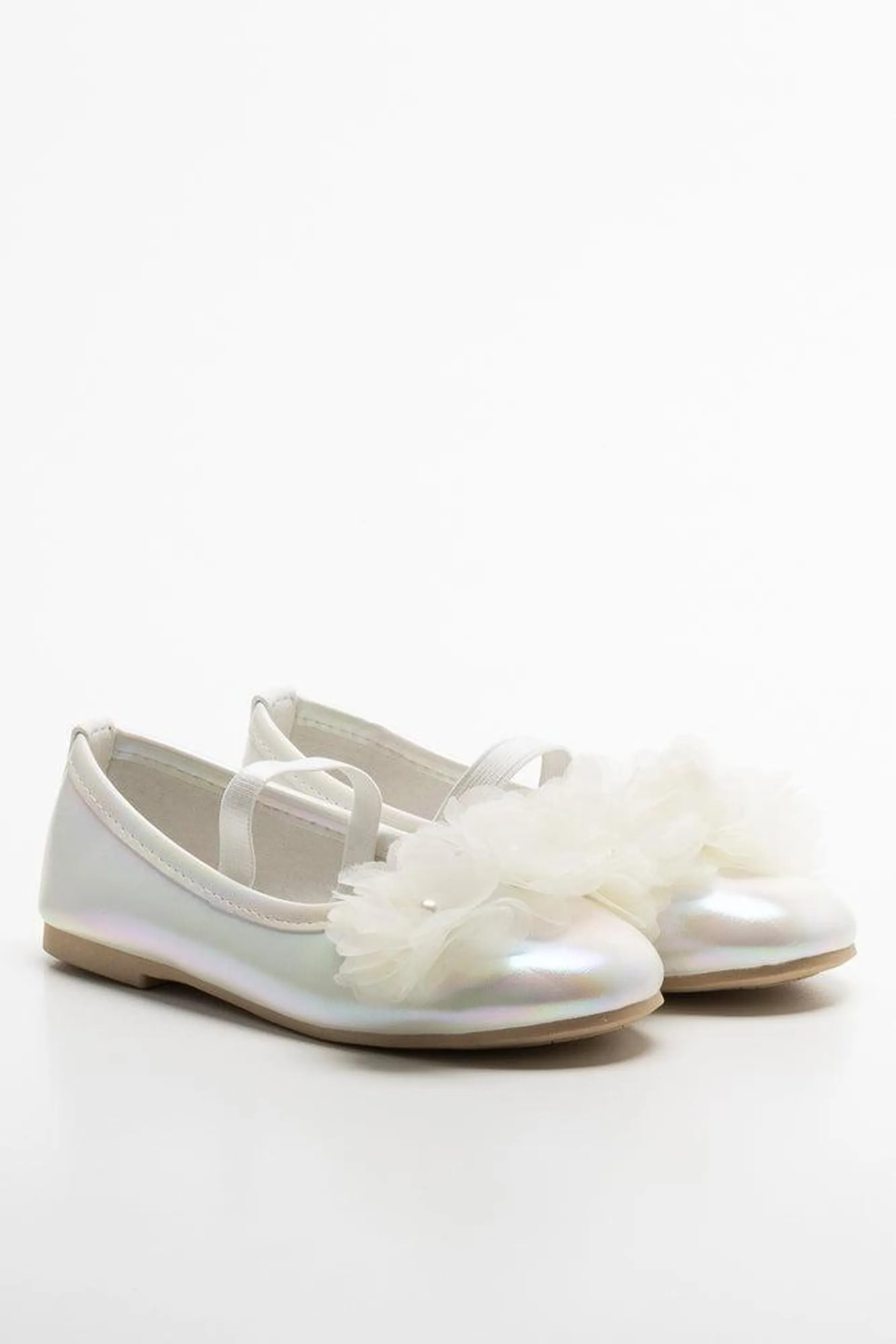 Flower Pump Pearl WHITE - 5