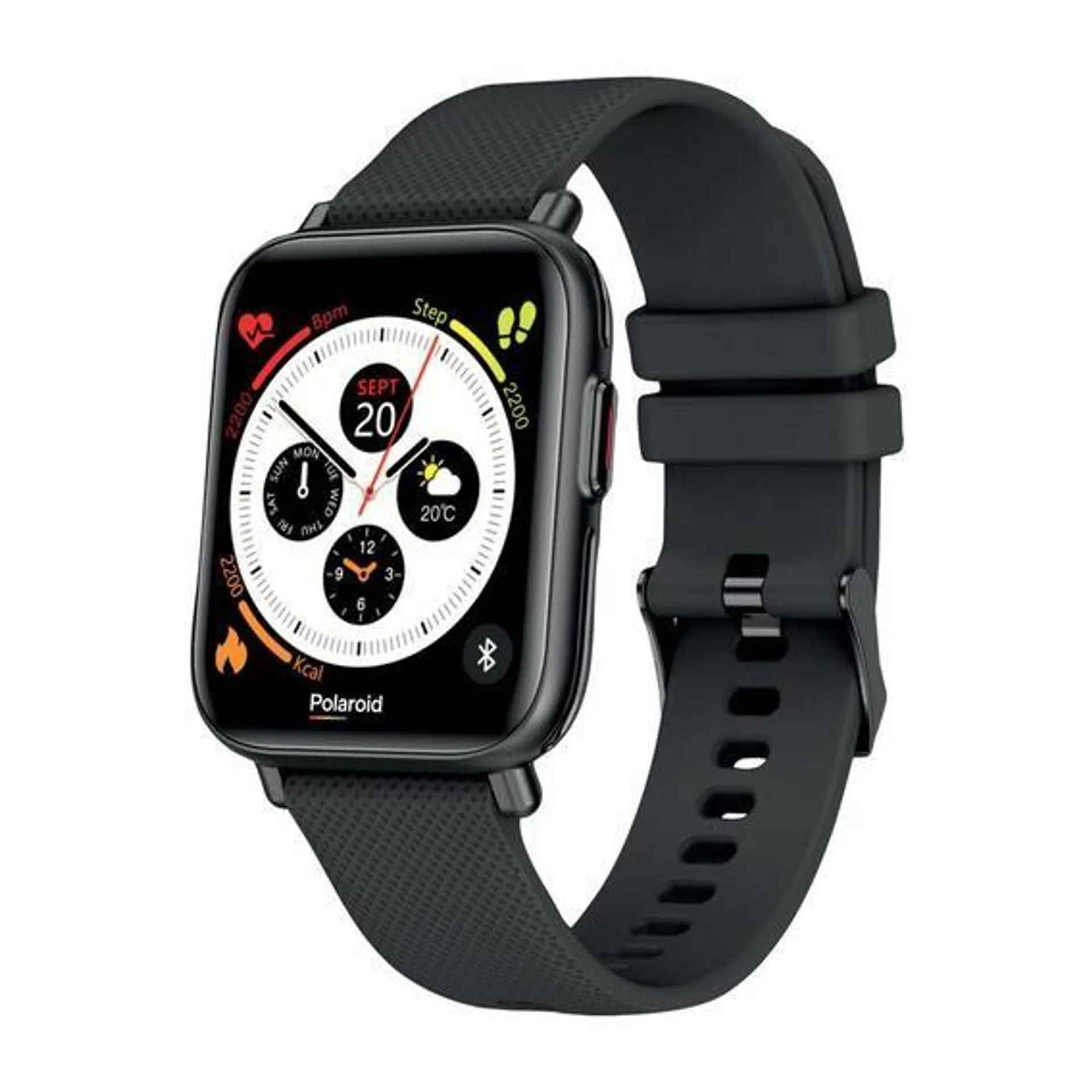 POLAROID HEALTH FULL TOUCH SQUARE WATCH