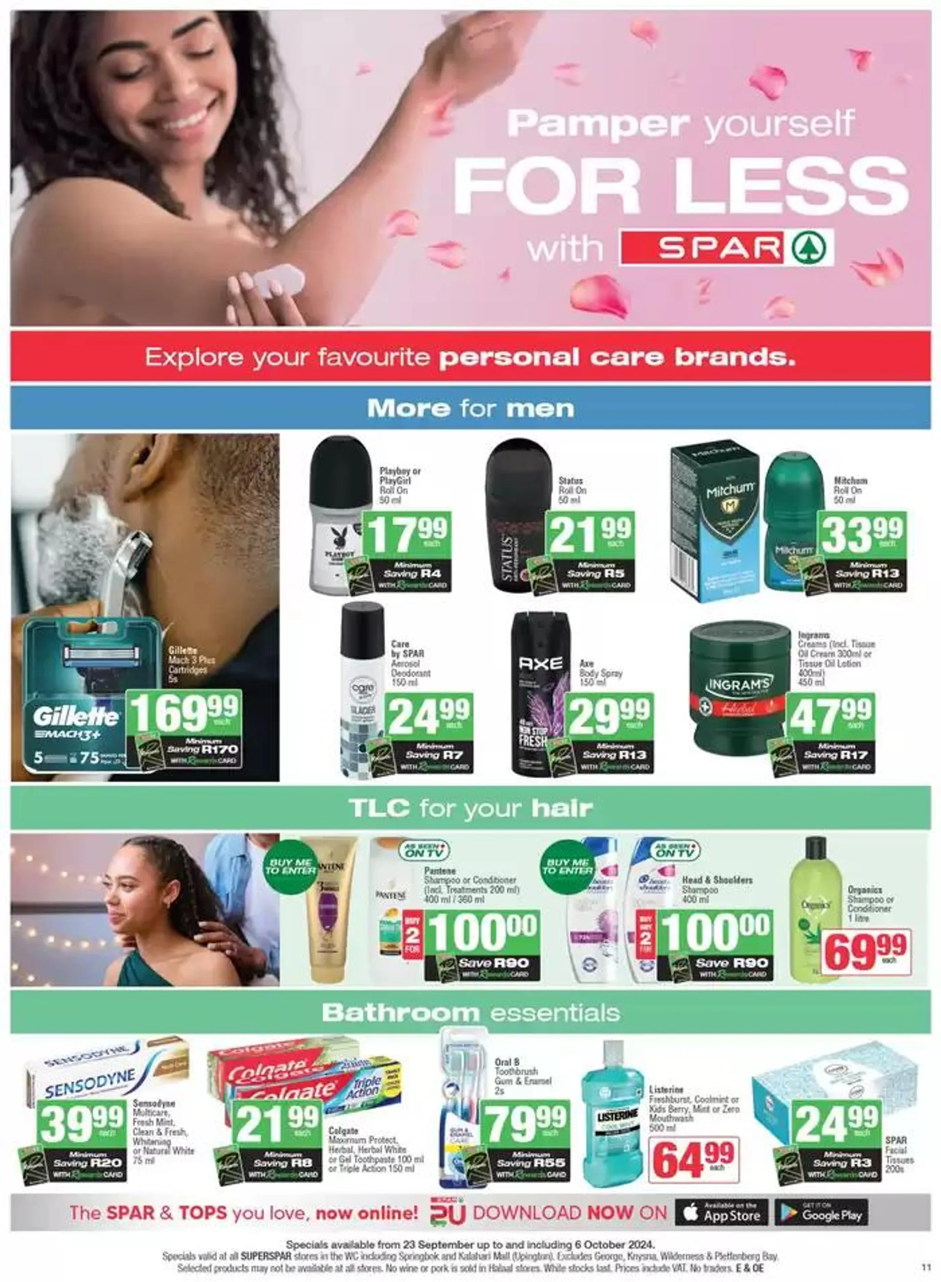 Specials SuperSpar from 24 September to 6 October 2024 - Catalogue Page 11